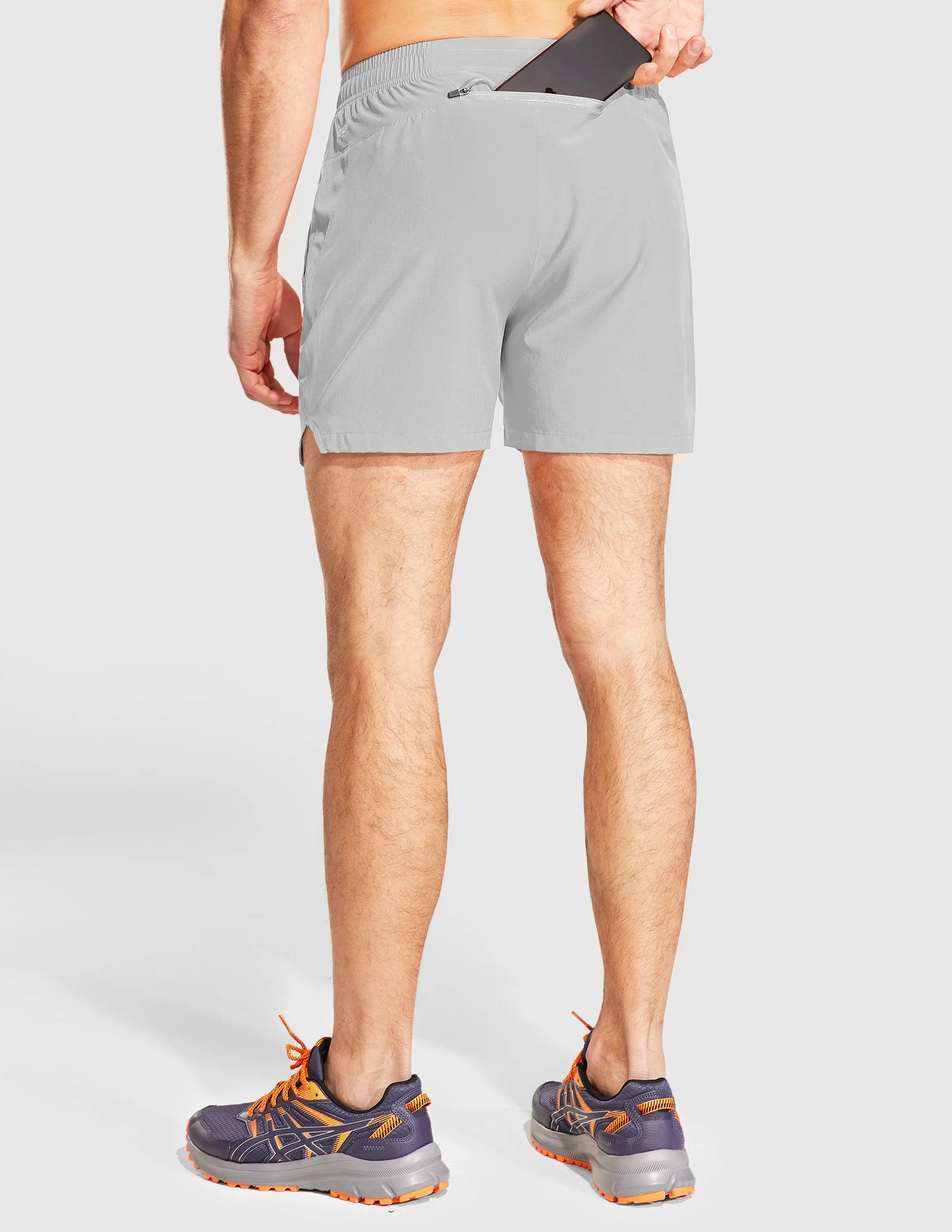 Men's PaceLite Shorts W/ Zipper Pockets 5" - Image 55