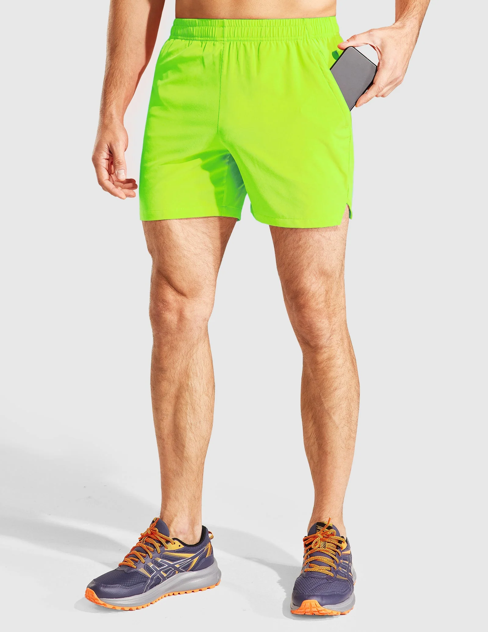Men's PaceLite Shorts W/ Zipper Pockets 5" - Image 78