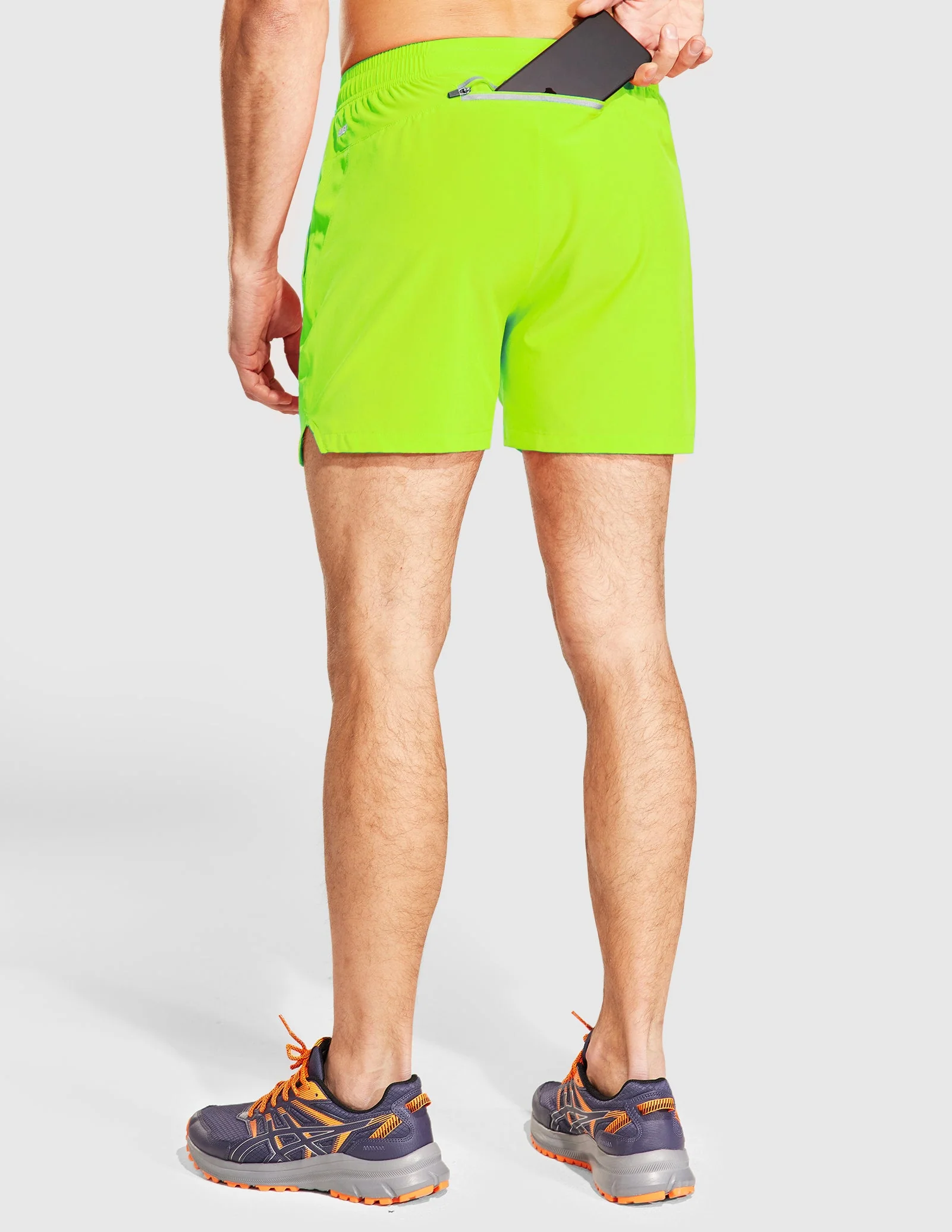 Men's PaceLite Shorts W/ Zipper Pockets 5" - Image 79