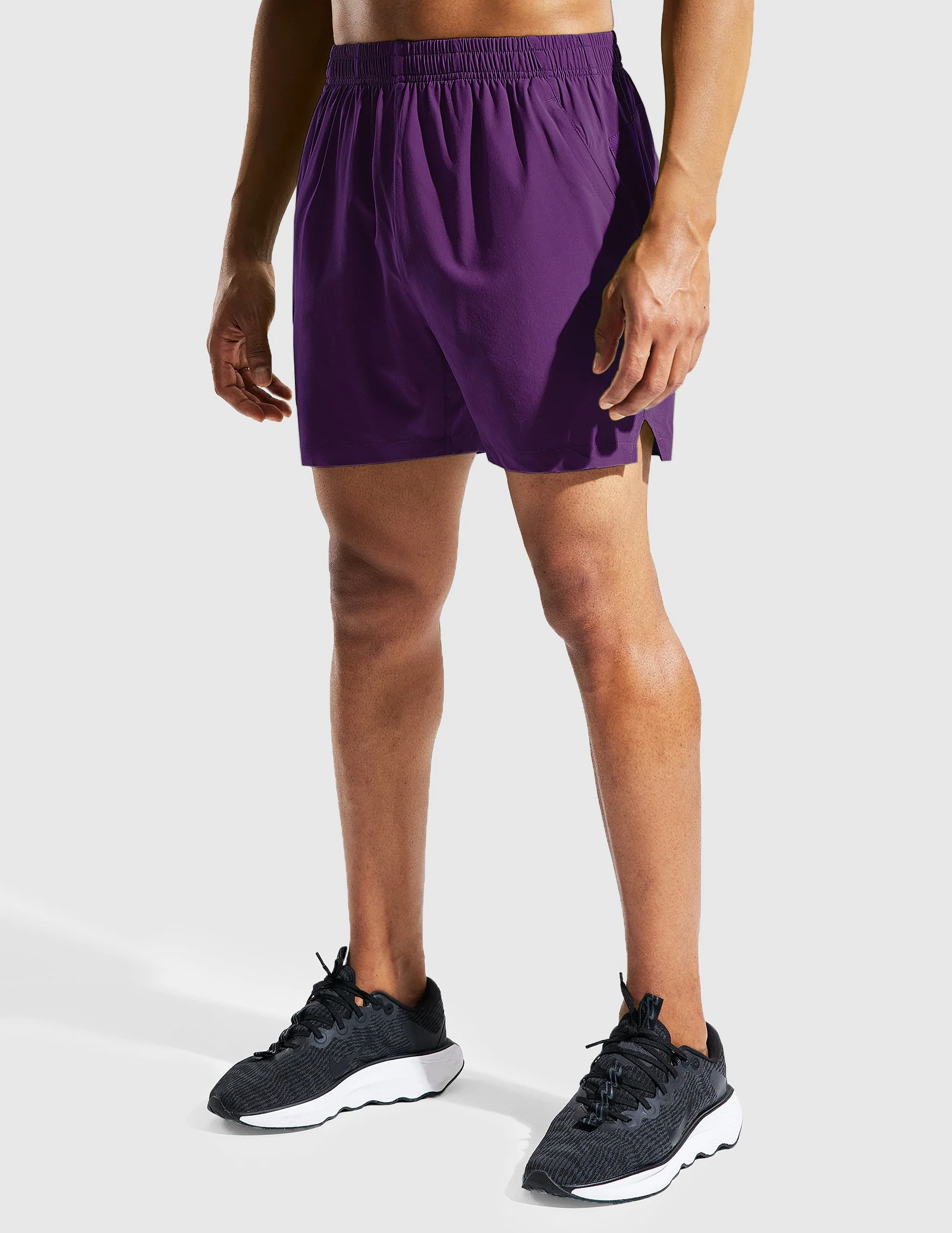 Men's PaceLite Shorts W/ Zipper Pockets 5" - Image 82
