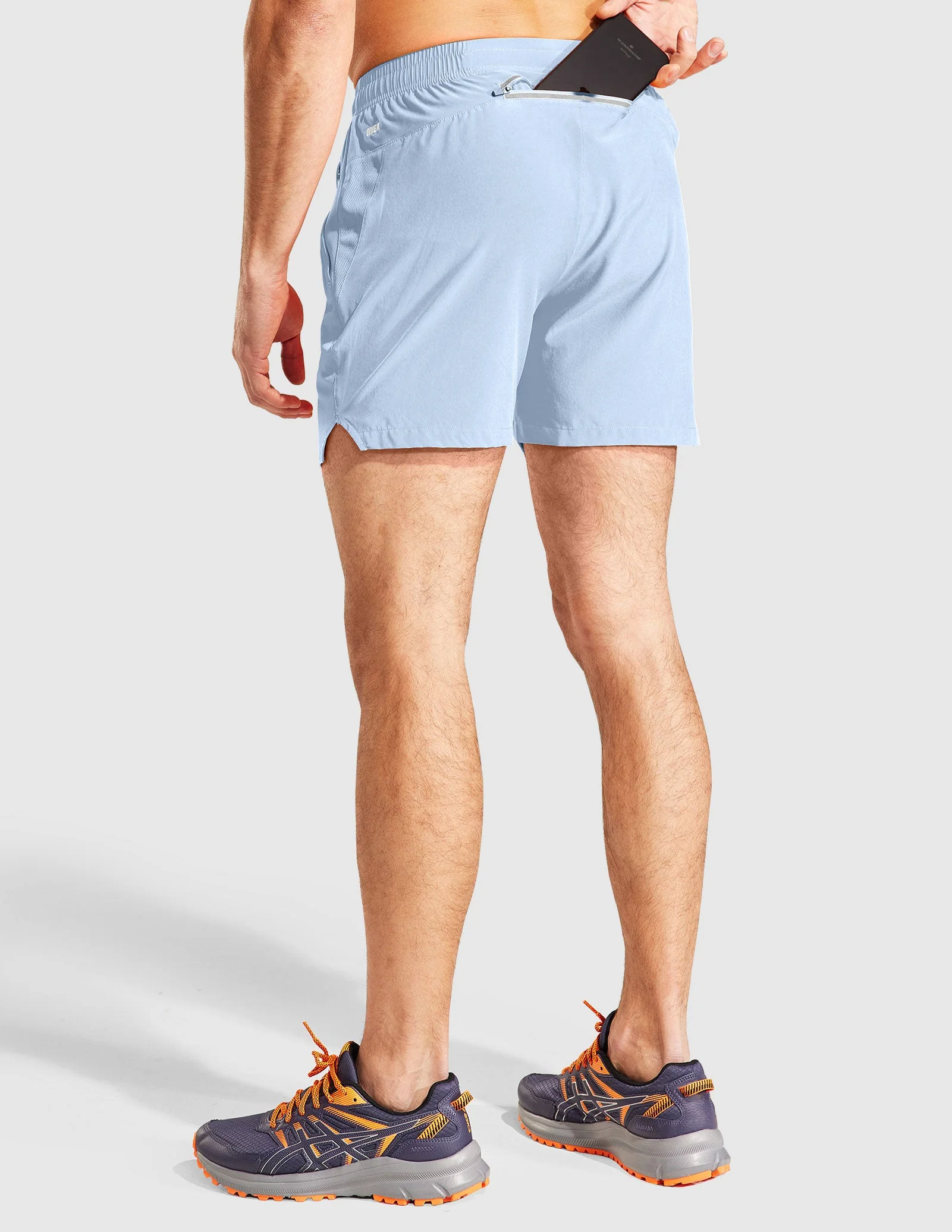 Men's PaceLite Shorts W/ Zipper Pockets 5" - Image 91