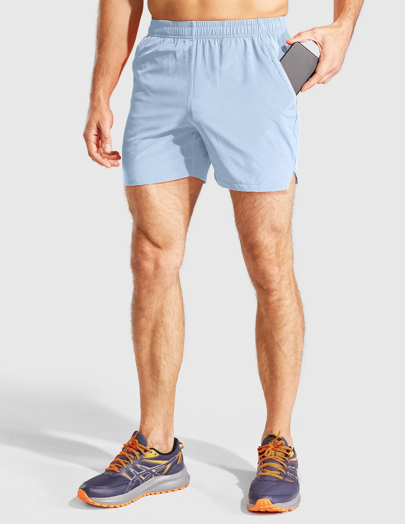 Men's PaceLite Shorts W/ Zipper Pockets 5" - Image 93