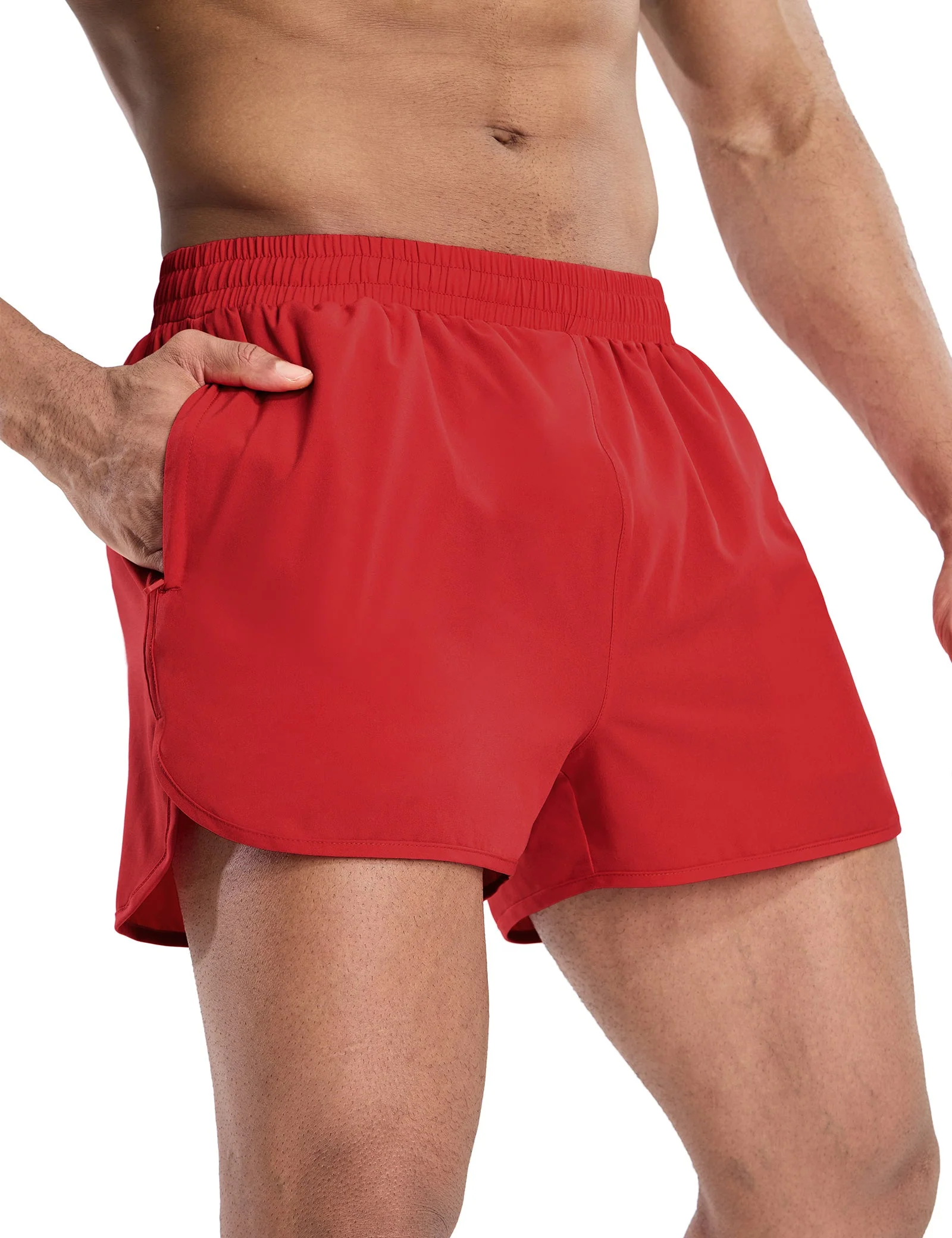Men's PaceLite Split Shorts W/Brief 3" - Image 12