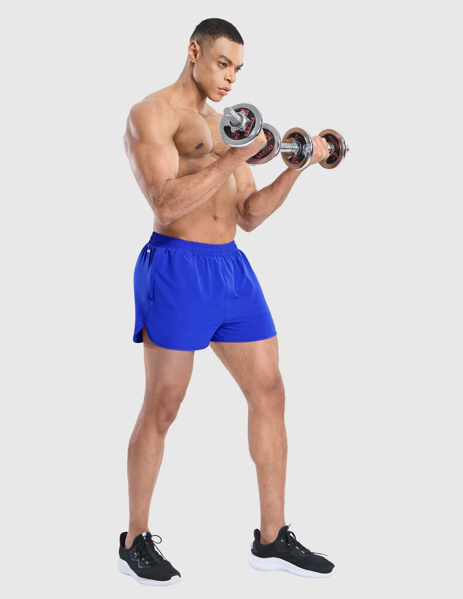 Men's PaceLite Split Shorts W/Brief 3" - Image 18