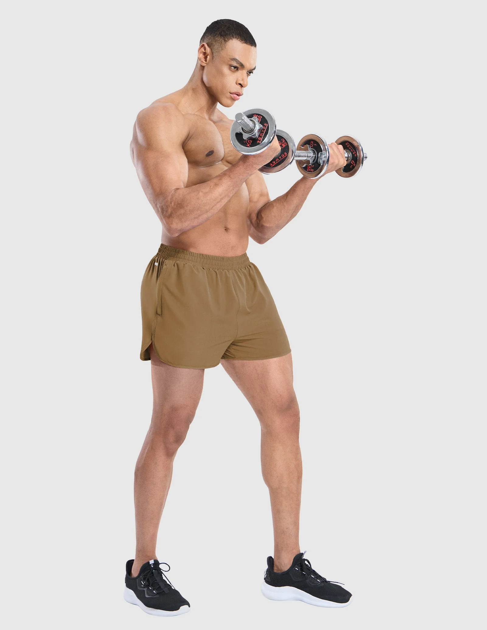 Men's PaceLite Split Shorts W/Brief 3" - Image 41