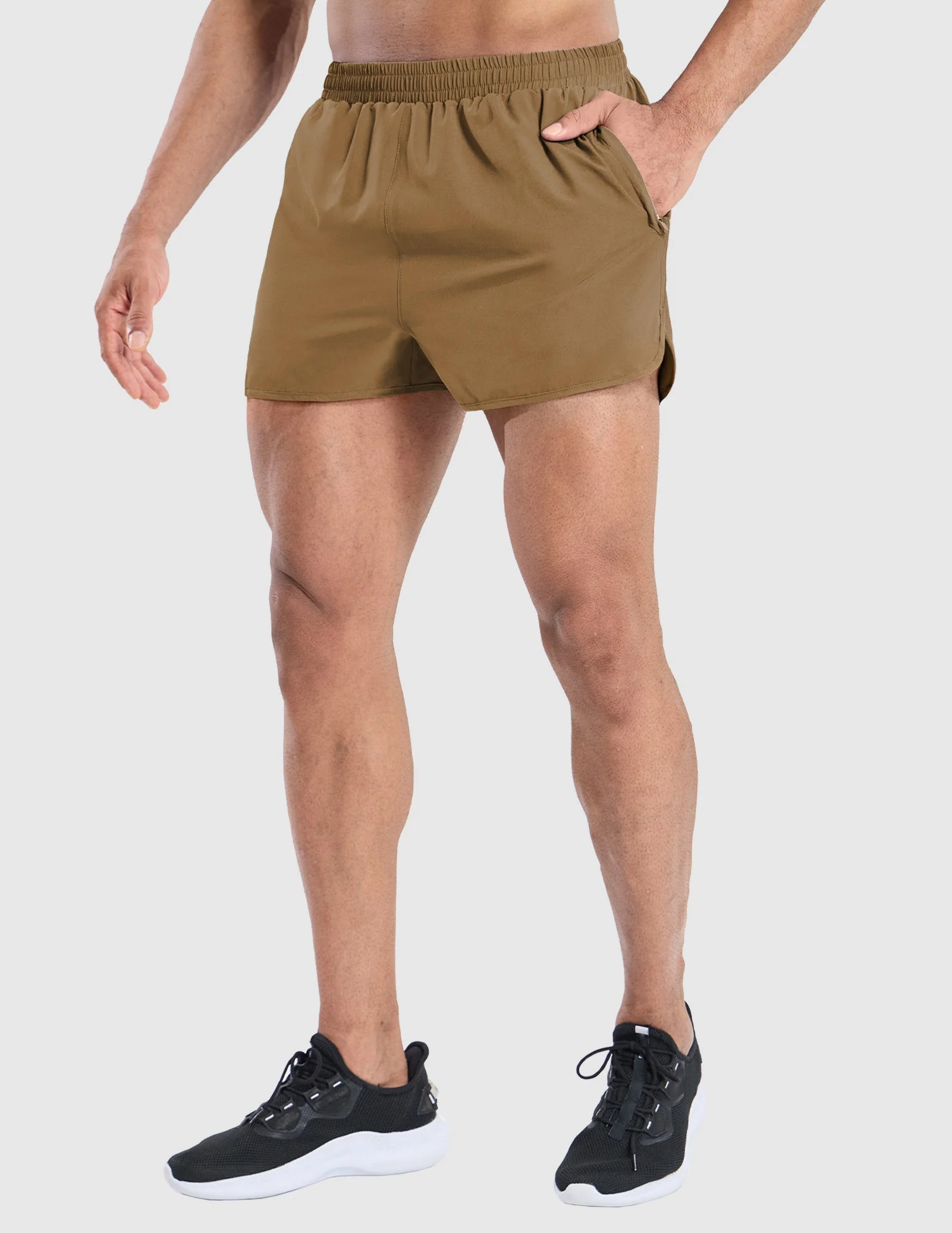 Men's PaceLite Split Shorts W/Brief 3" - Image 45