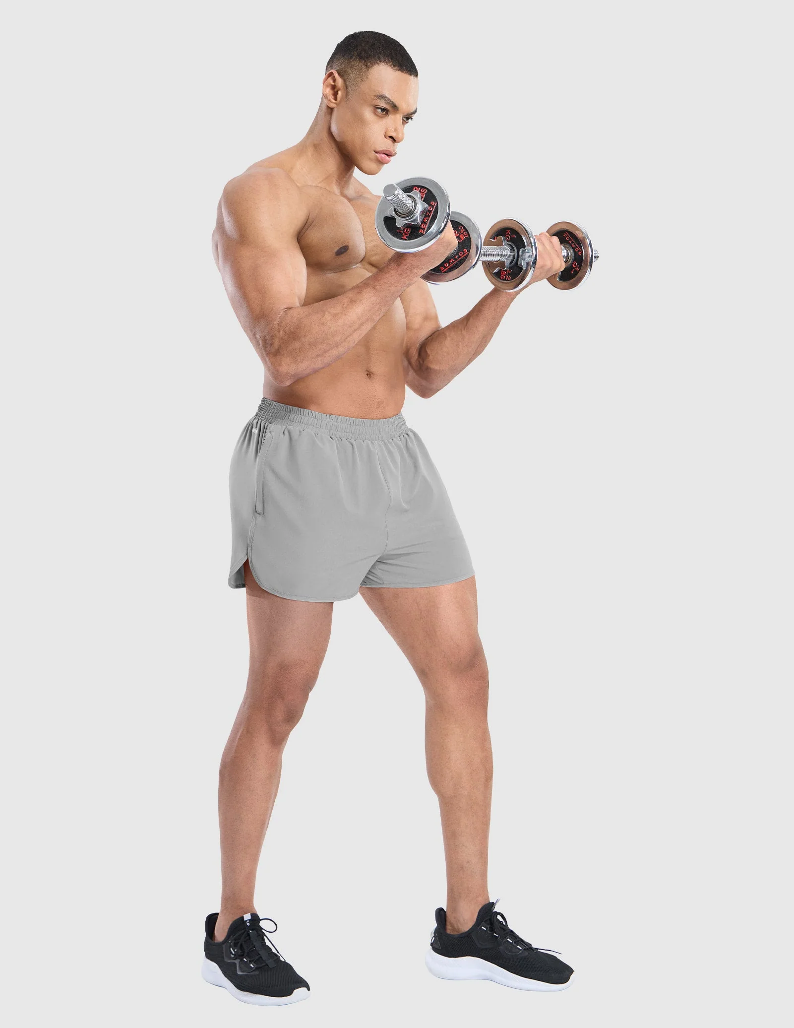 Men's PaceLite Split Shorts W/Brief 3" - Image 47