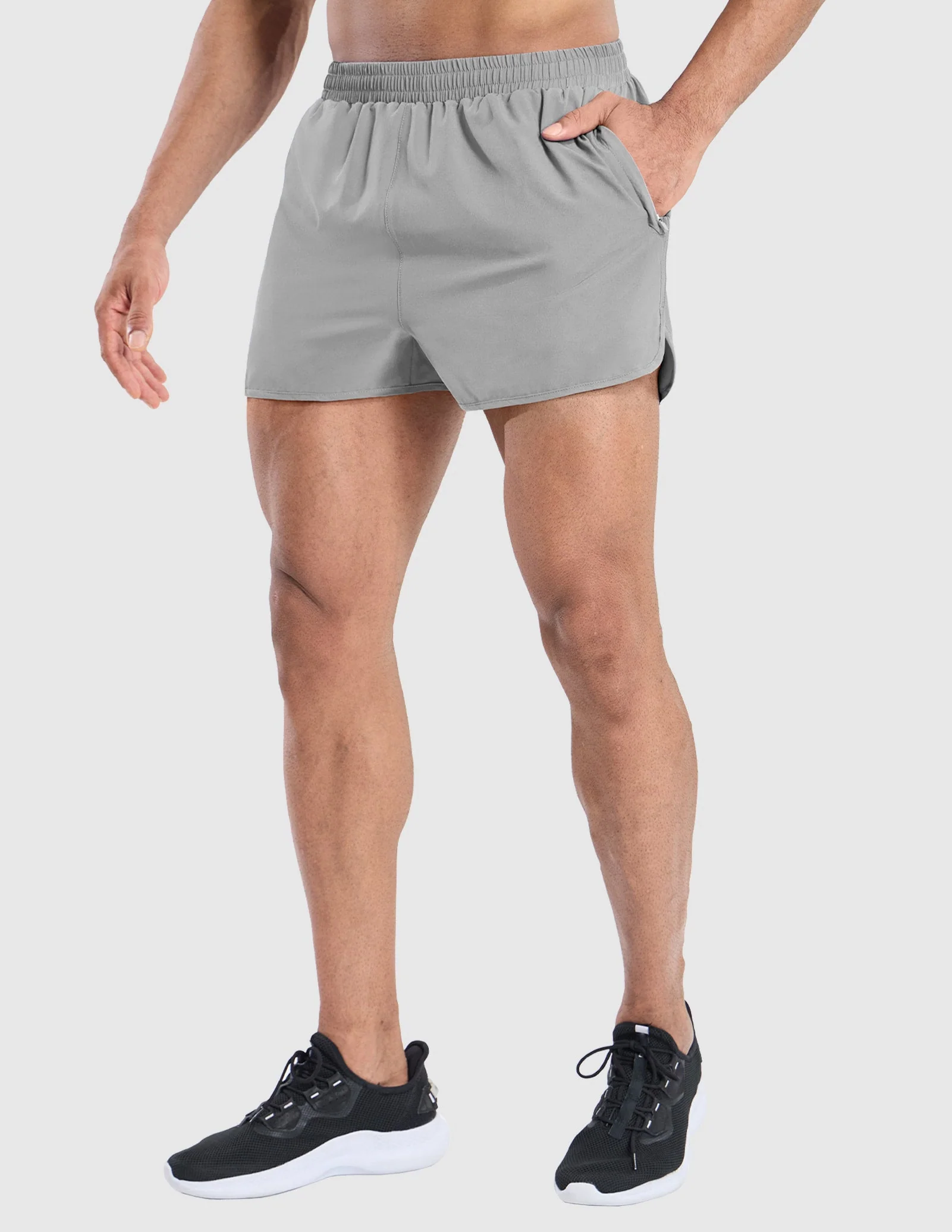 Men's PaceLite Split Shorts W/Brief 3" - Image 51