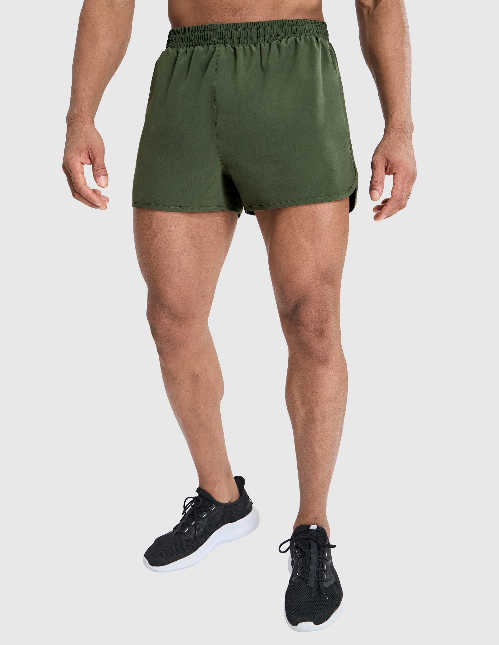 Men's PaceLite Split Shorts W/Brief 3" - Image 63