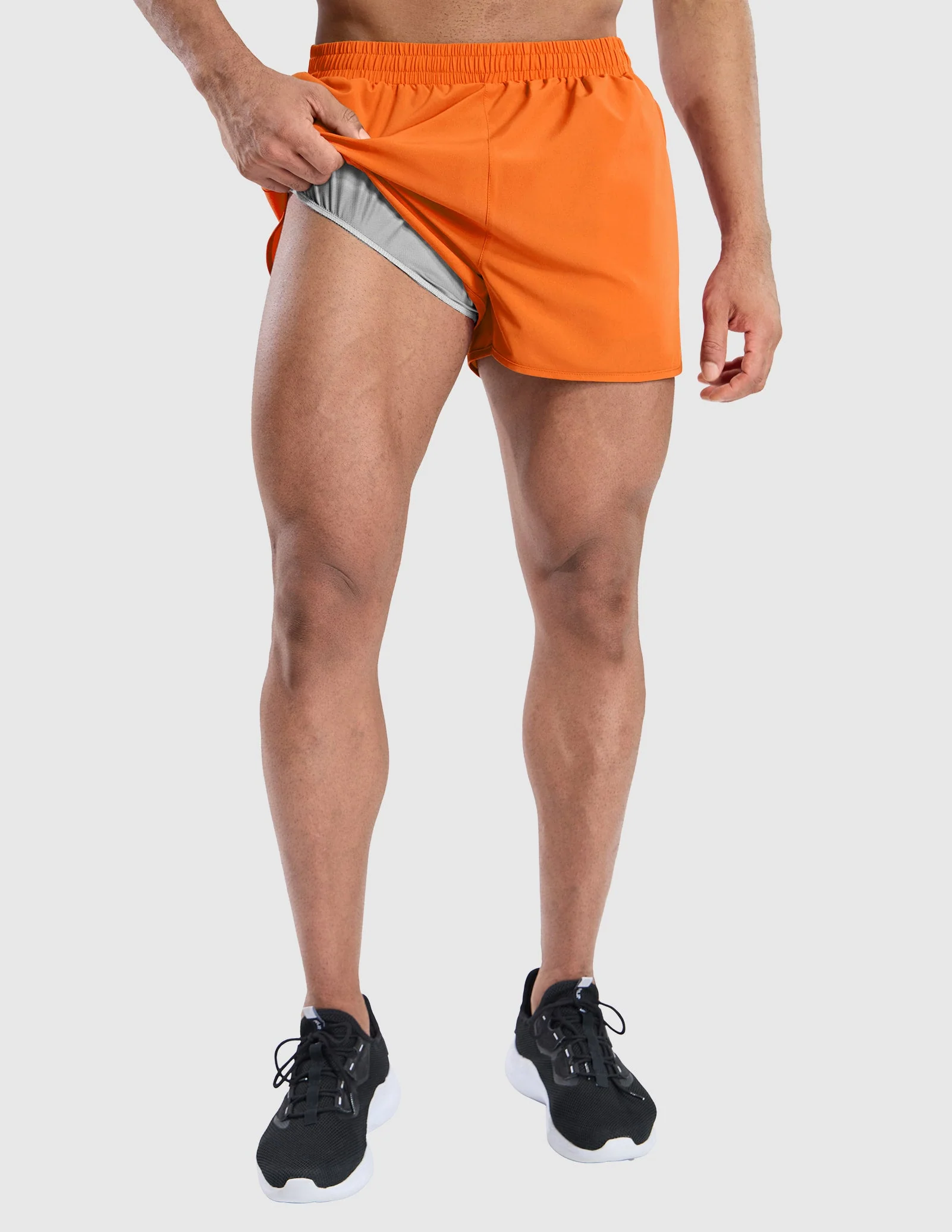 Men's PaceLite Split Shorts W/Brief 3" - Image 64