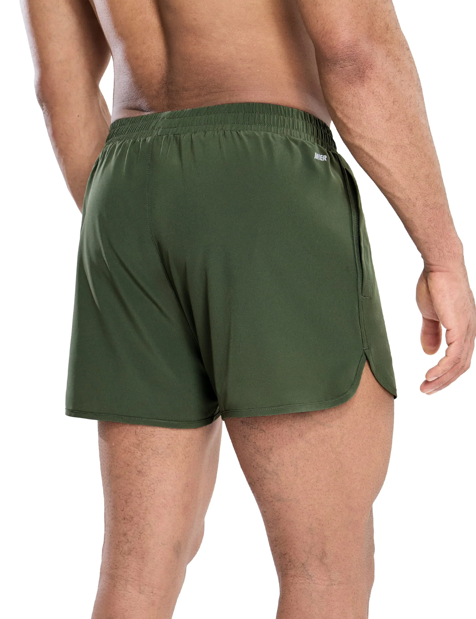 Men's PaceLite Split Shorts W/Brief 3" - Image 7