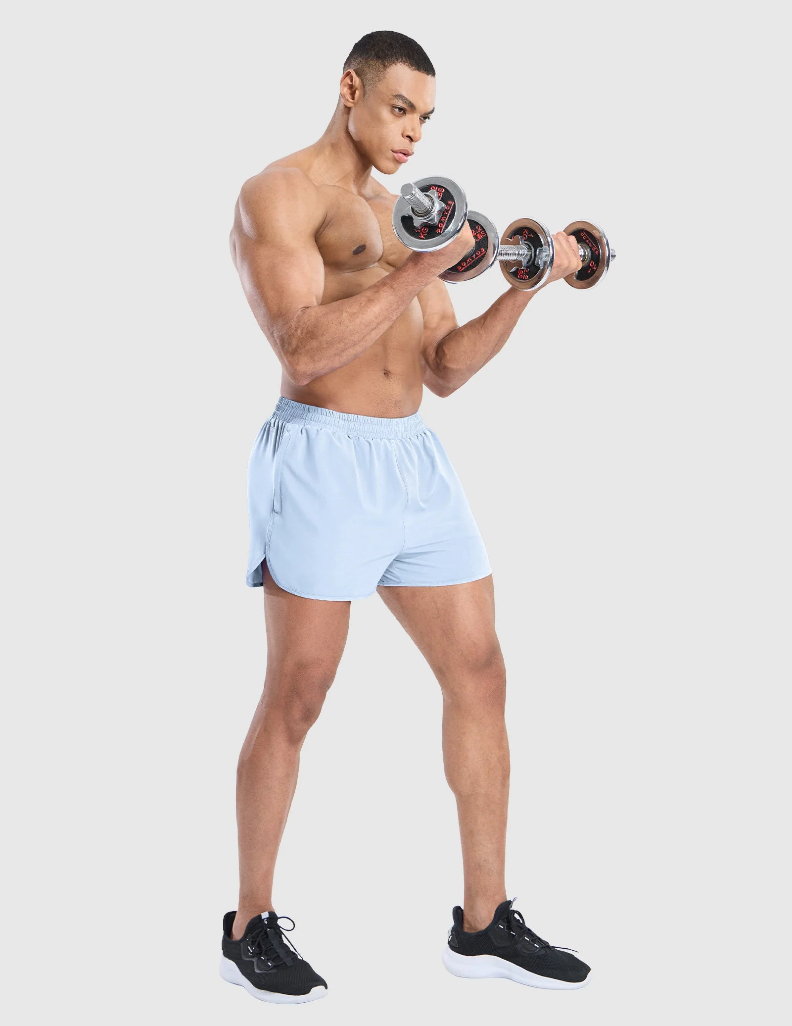Men's PaceLite Split Shorts W/Brief 3" - Image 71