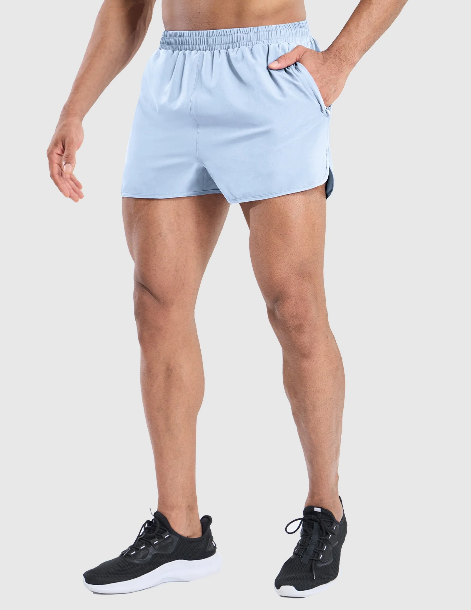 Men's PaceLite Split Shorts W/Brief 3" - Image 75