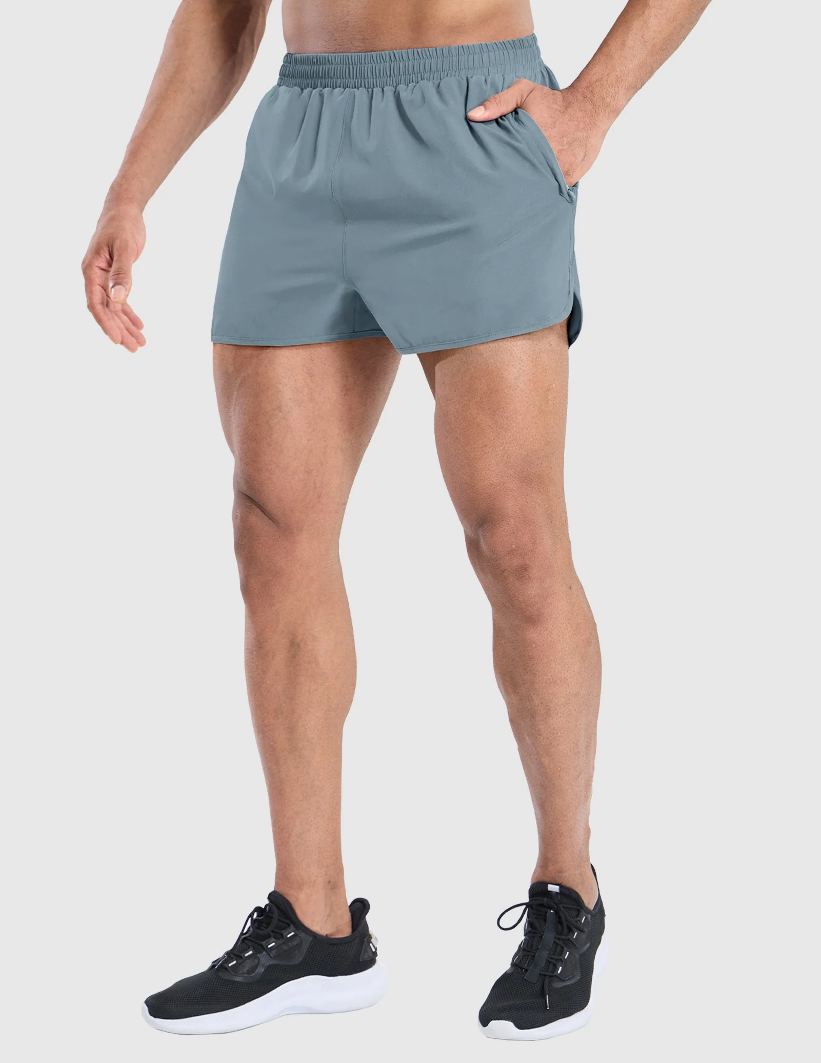 Men's PaceLite Split Shorts W/Brief 3" - Image 84