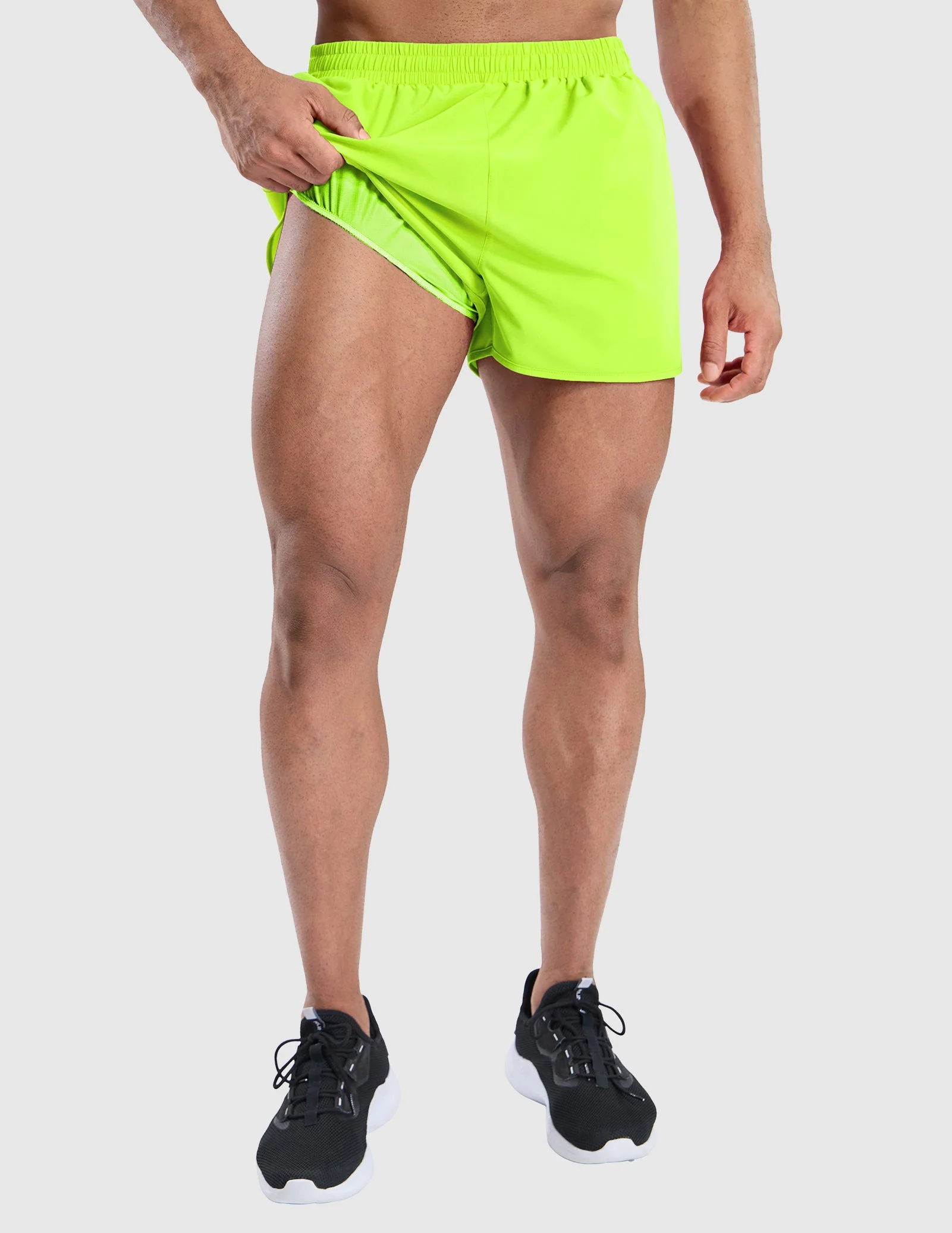 Men's PaceLite Split Shorts W/Brief 3" - Image 88