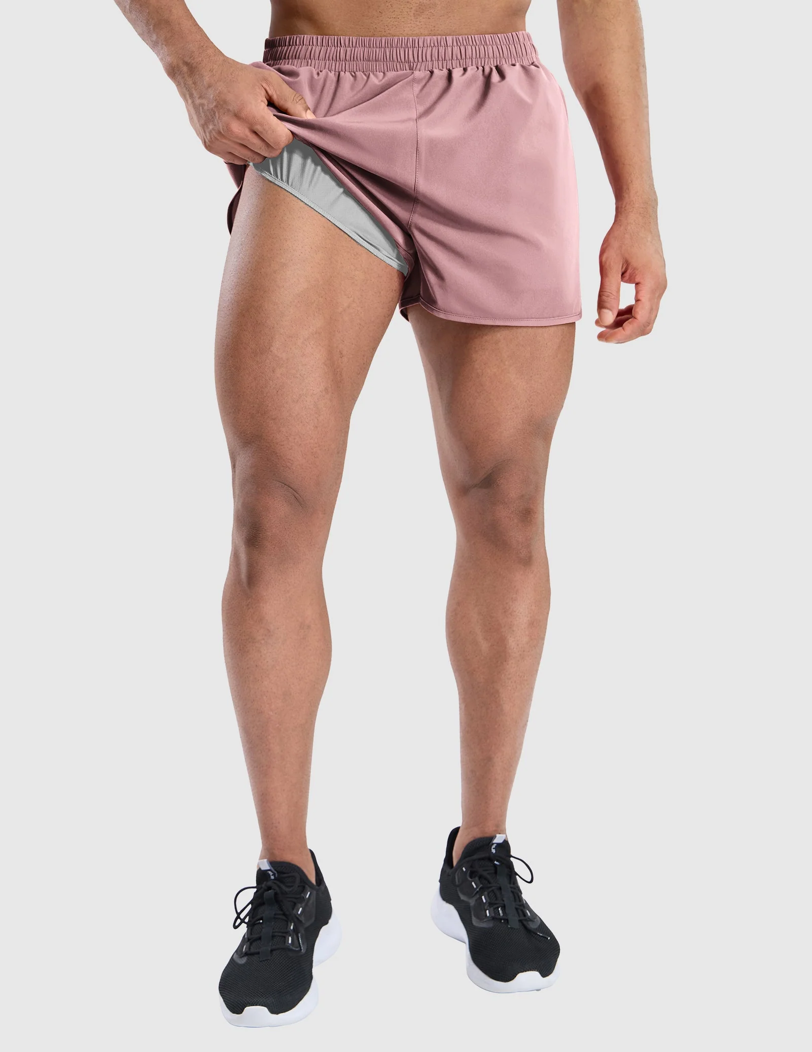 Men's PaceLite Split Shorts W/Brief 3" - Image 97