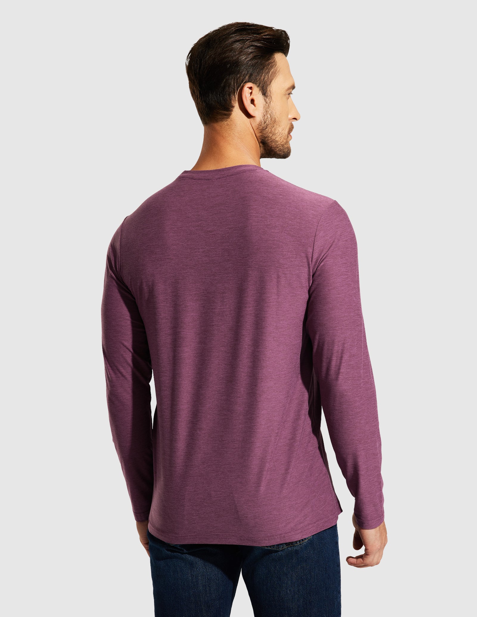Men’s X-Sofort® Buttery Soft Long Sleeve Athletic Crew Neck Tee - Image 44