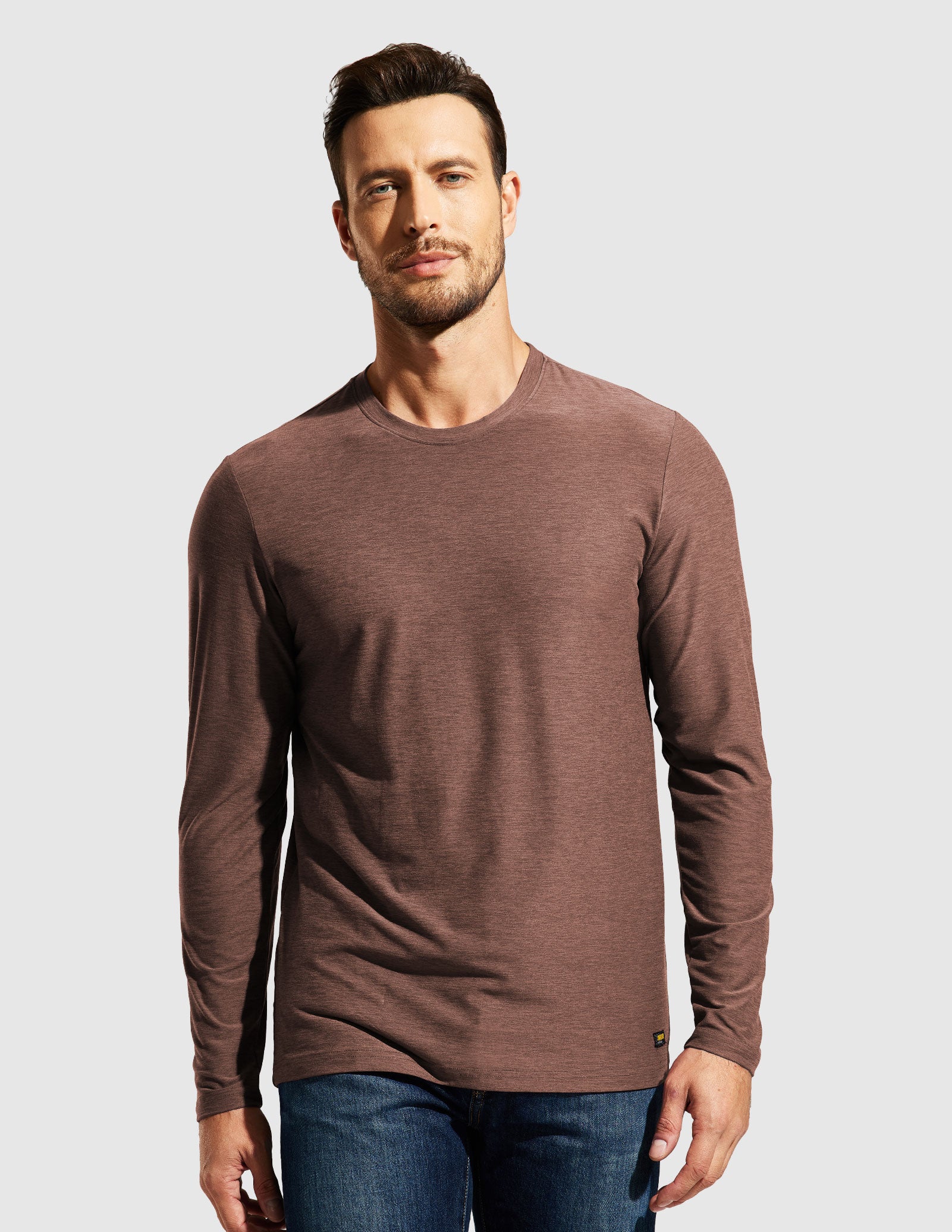 Men’s X-Sofort® Buttery Soft Long Sleeve Athletic Crew Neck Tee - Image 48