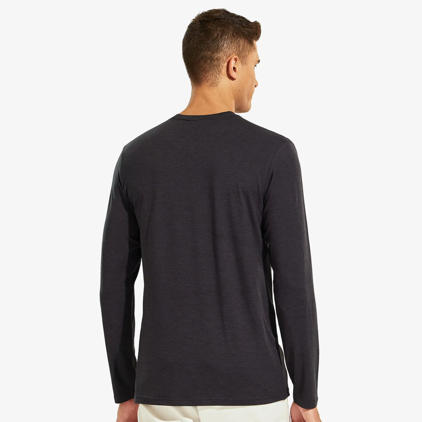 Men’s X-Sofort® Buttery Soft Long Sleeve Athletic Crew Neck Tee - Image 6