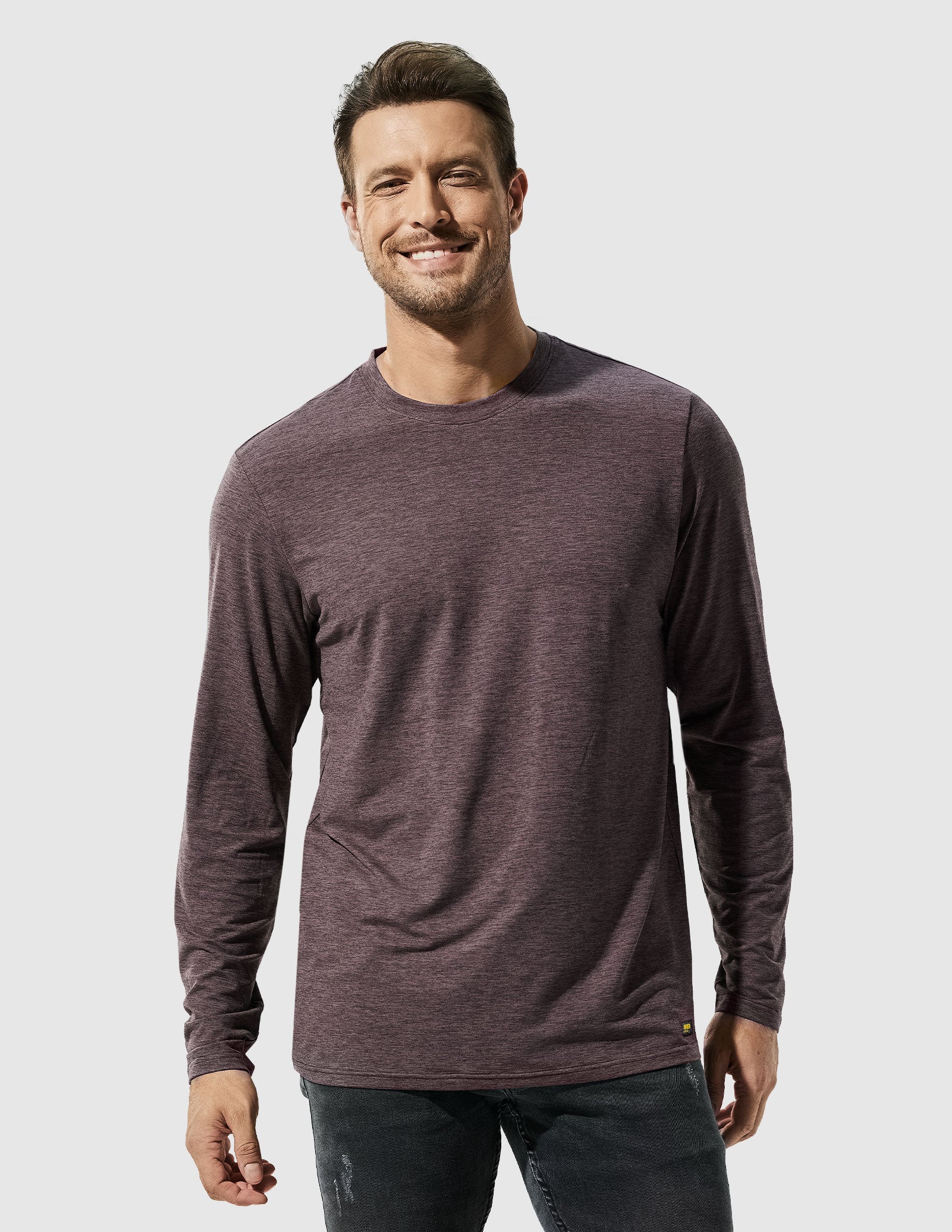 Men’s X-Sofort® Buttery Soft Long Sleeve Athletic Crew Neck Tee - Image 69