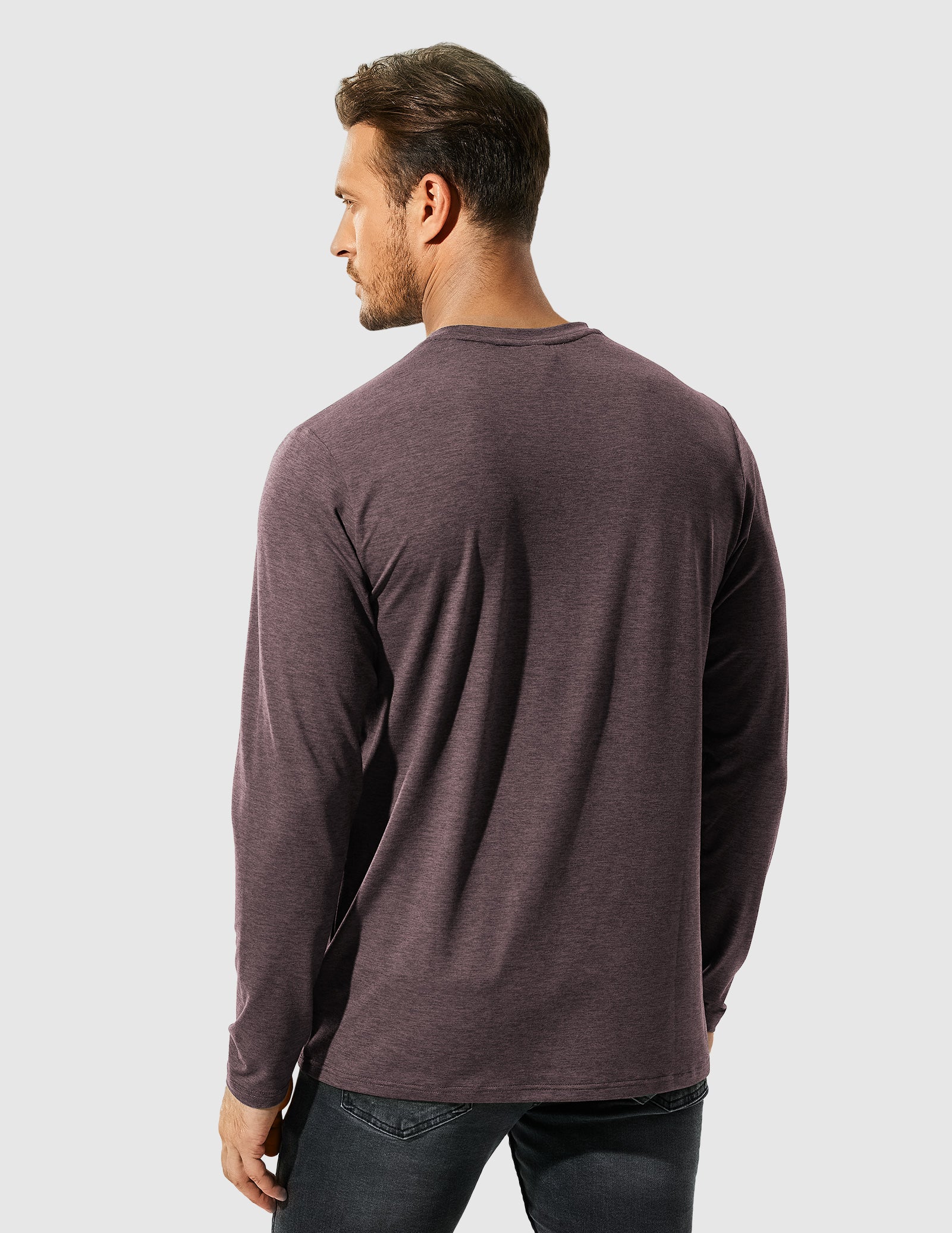Men’s X-Sofort® Buttery Soft Long Sleeve Athletic Crew Neck Tee - Image 71
