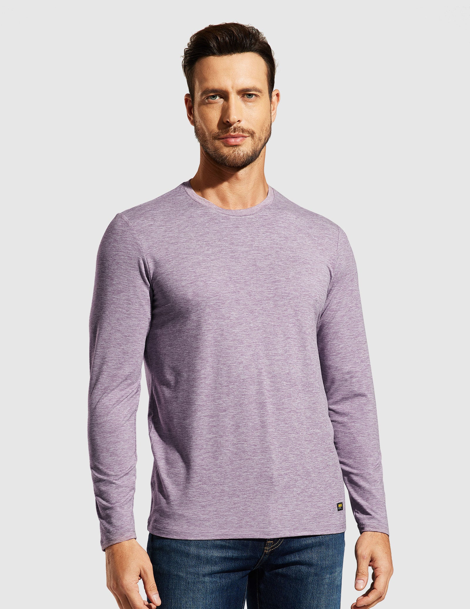 Men’s X-Sofort® Buttery Soft Long Sleeve Athletic Crew Neck Tee - Image 72