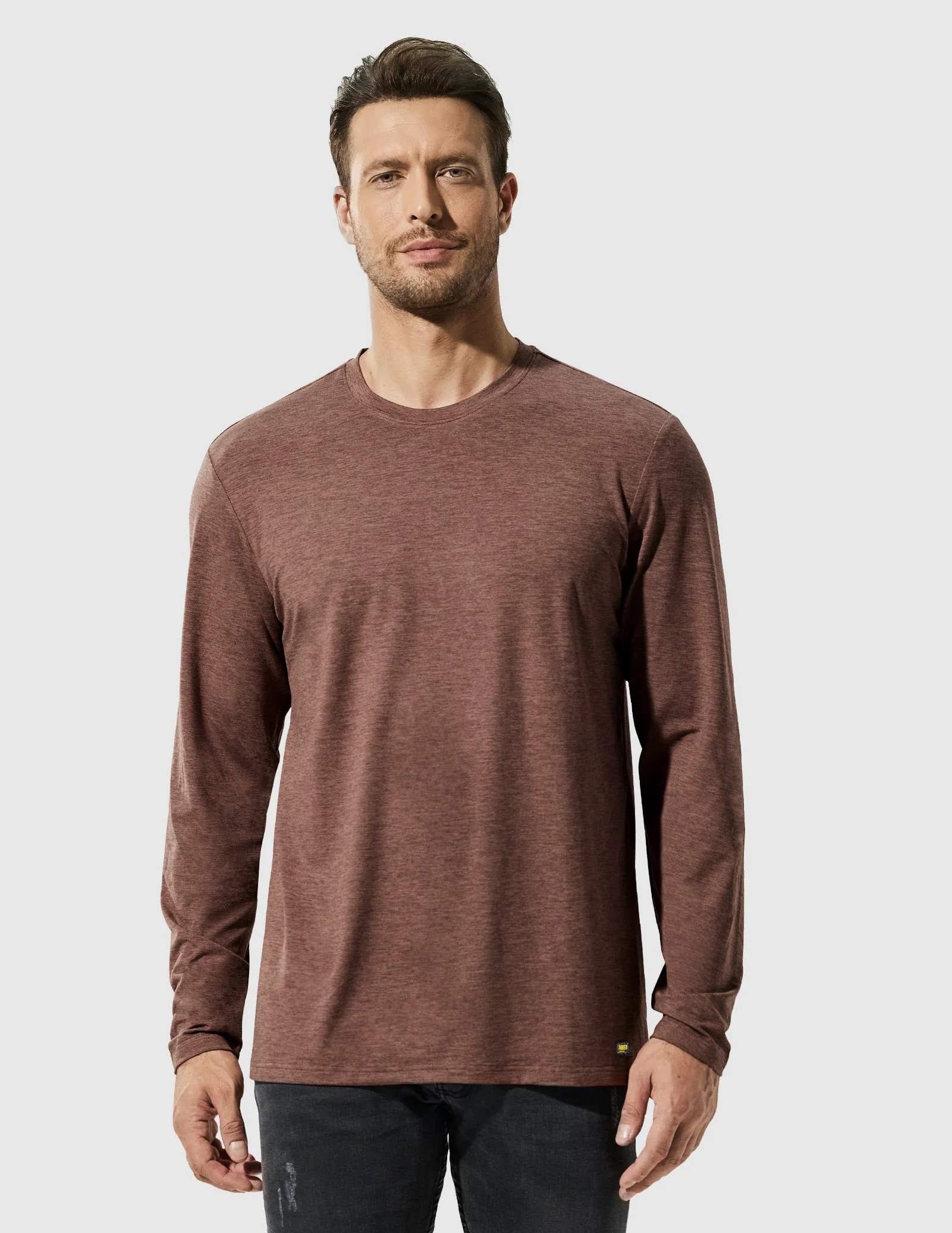 Men’s X-Sofort® Buttery Soft Long Sleeve Athletic Crew Neck Tee - Image 84