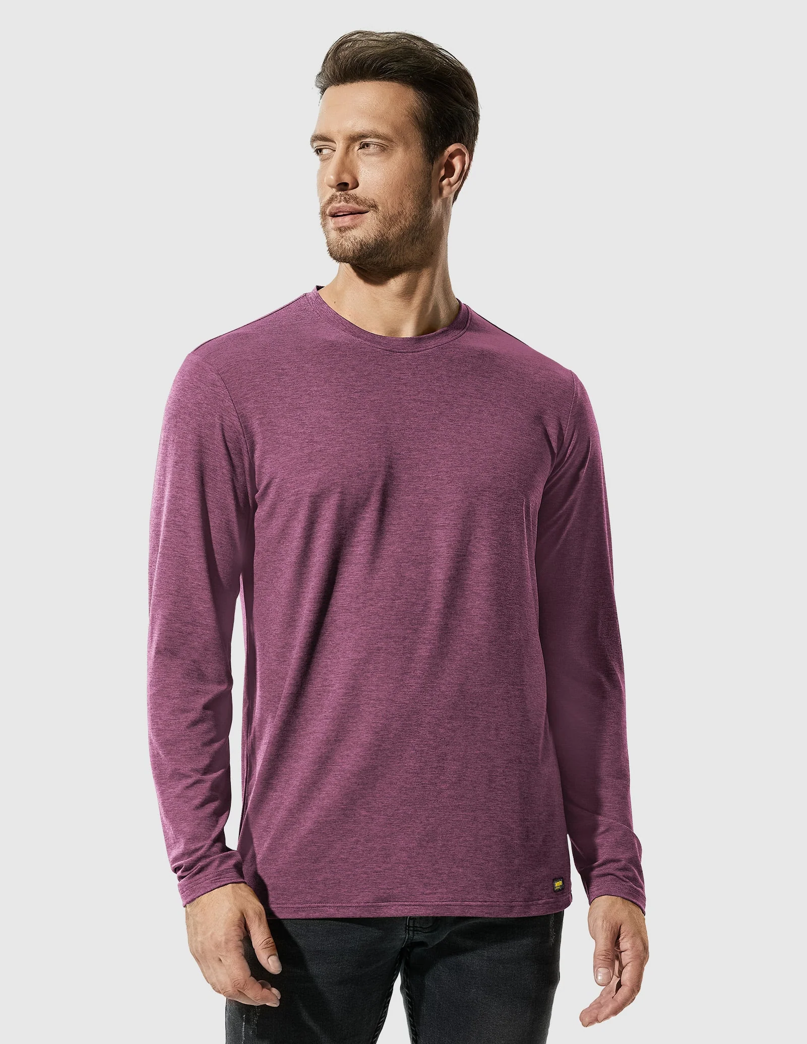 Men’s X-Sofort® Buttery Soft Long Sleeve Athletic Crew Neck Tee - Image 88