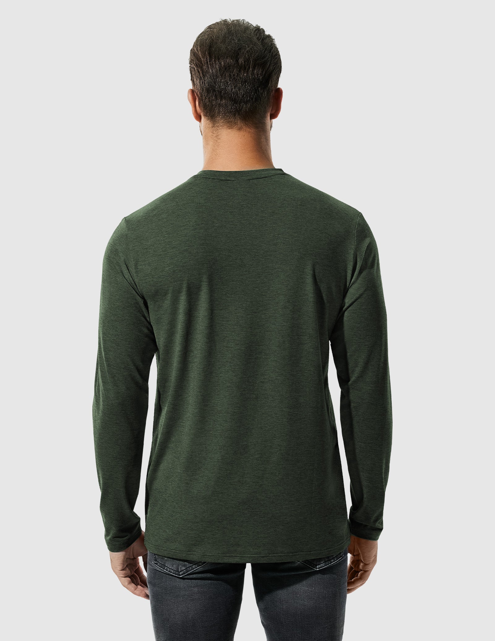 Men’s X-Sofort® Buttery Soft Long Sleeve Athletic Crew Neck Tee - Image 96