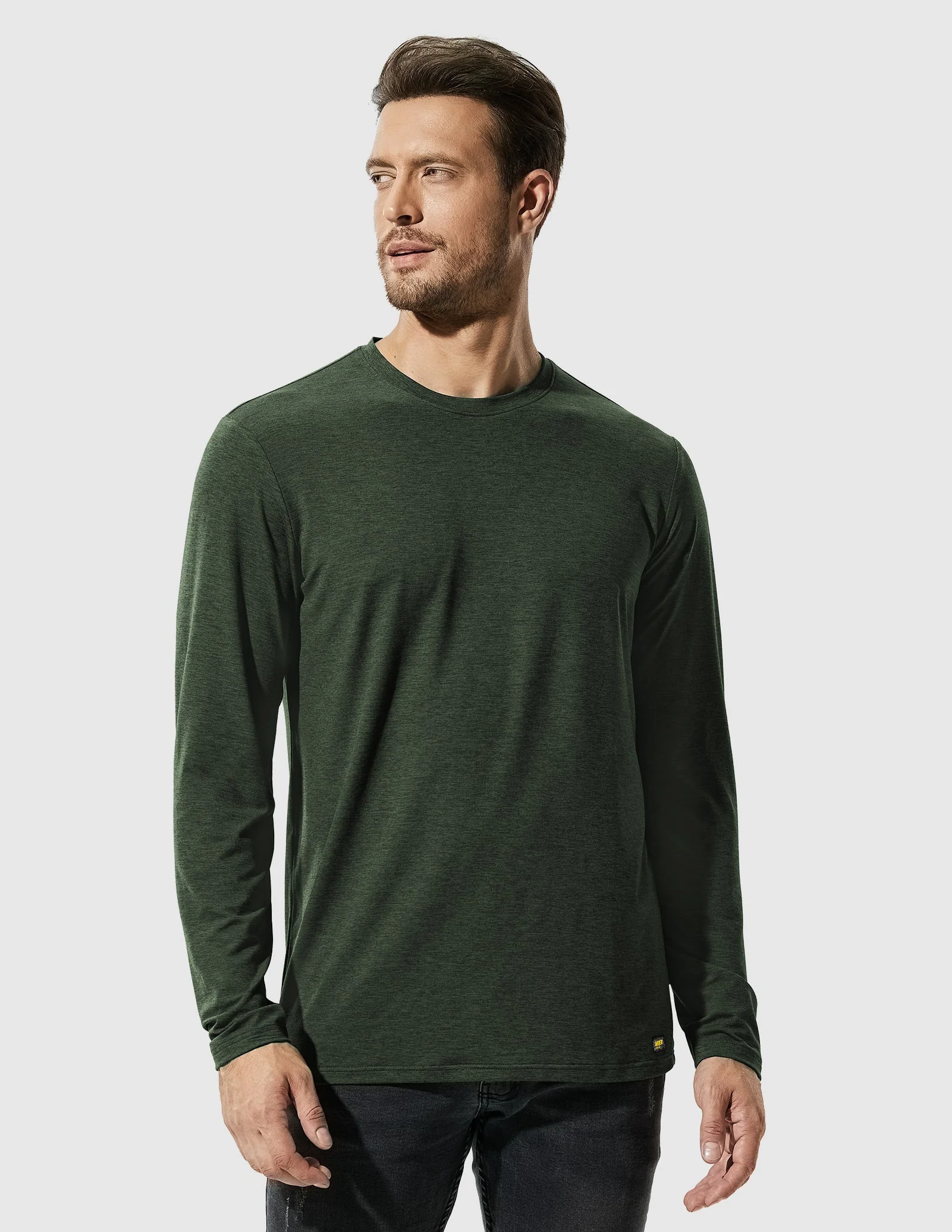 Men’s X-Sofort® Buttery Soft Long Sleeve Athletic Crew Neck Tee - Image 98