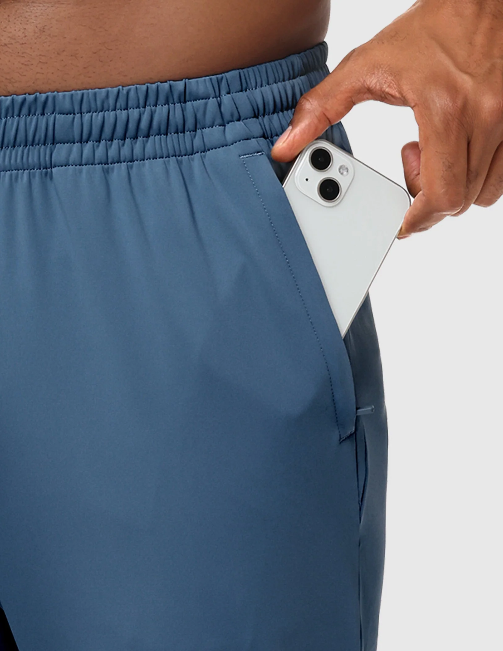 Men's Athletic Sweatpants with 3 Zipper Pockets – Lightweight Track Pants - Image 17
