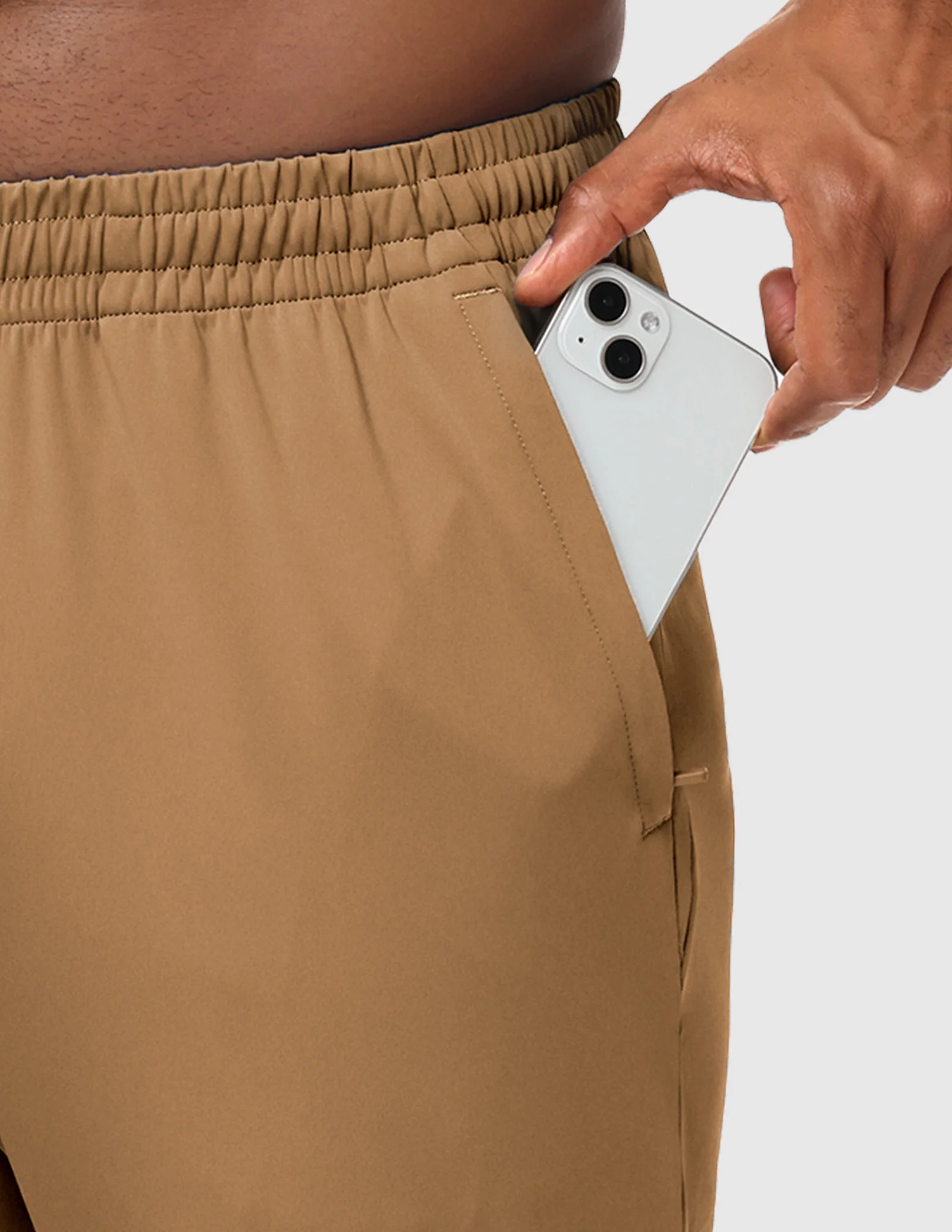 Men's Athletic Sweatpants with 3 Zipper Pockets – Lightweight Track Pants - Image 23