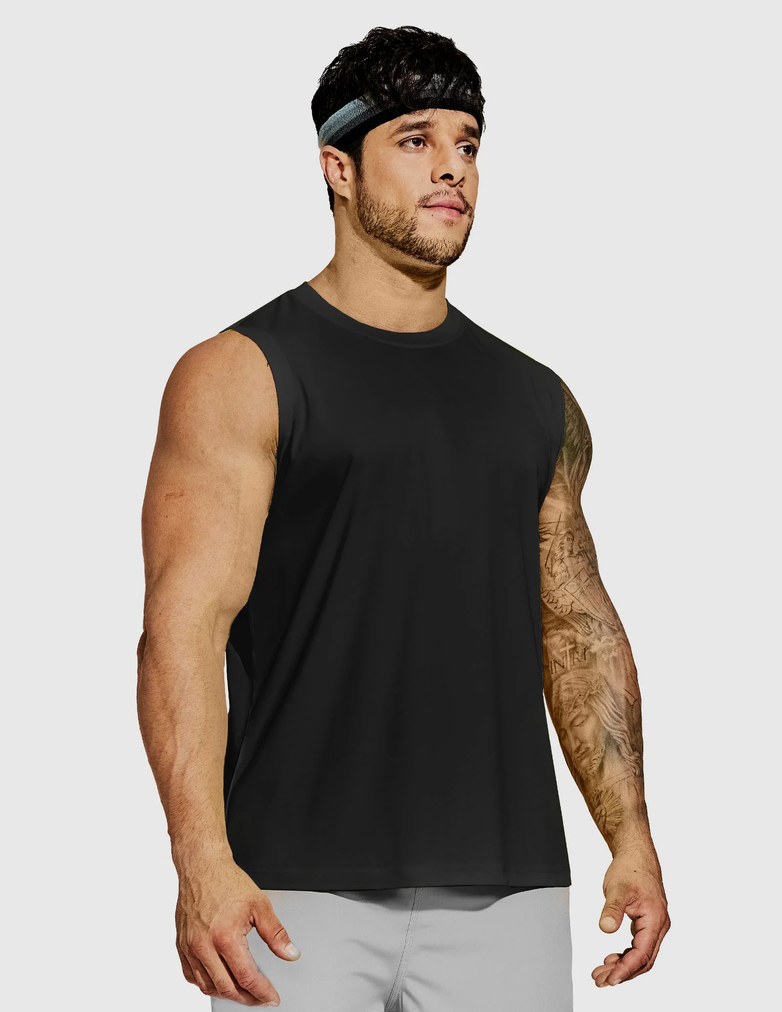 Men's BreezeRun Sleeveless Shirt - Image 19