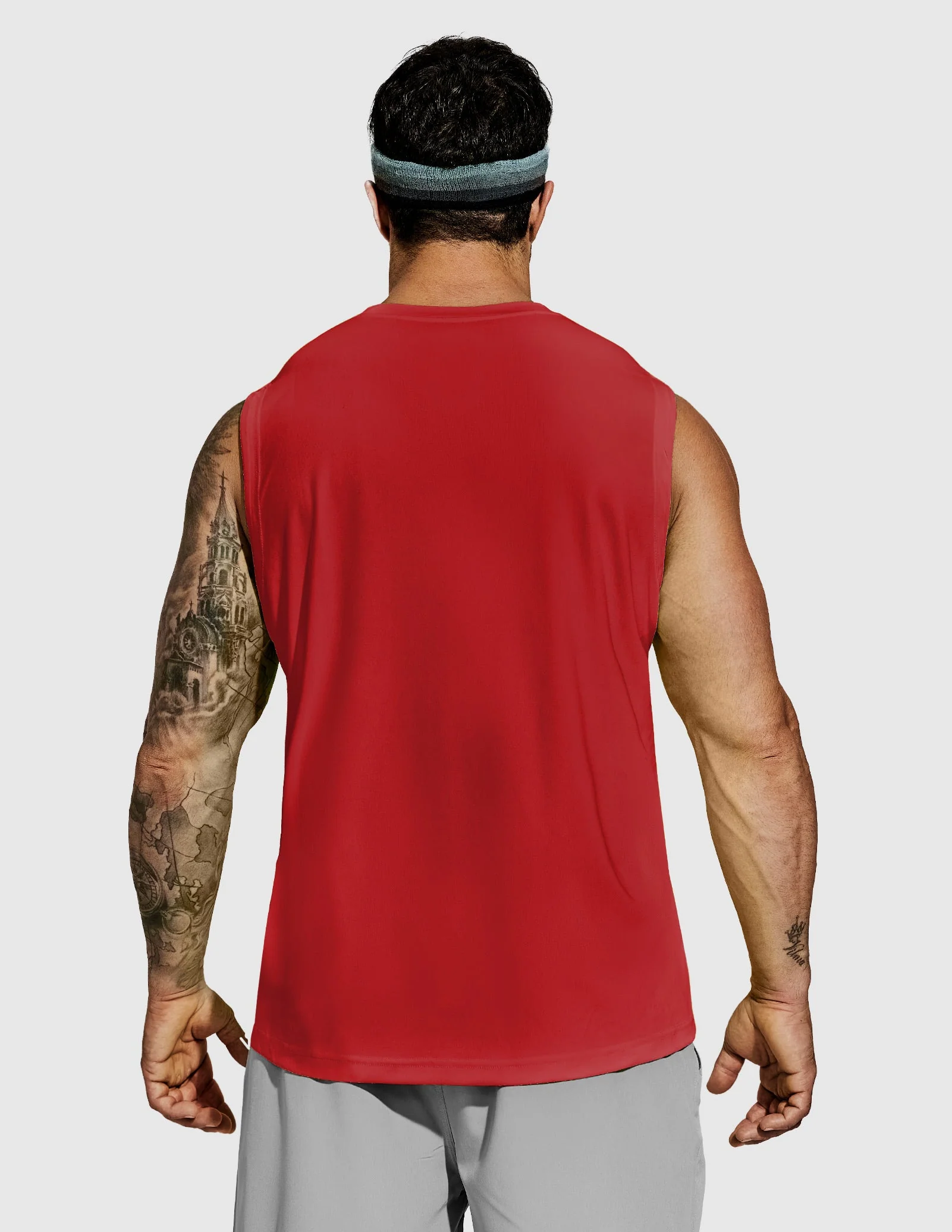 Men's BreezeRun Sleeveless Shirt - Image 20