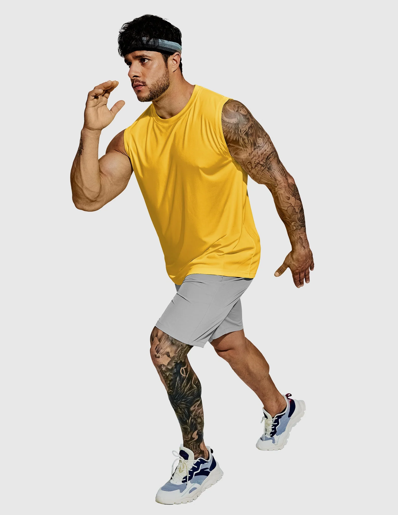 Men's BreezeRun Sleeveless Shirt - Image 27