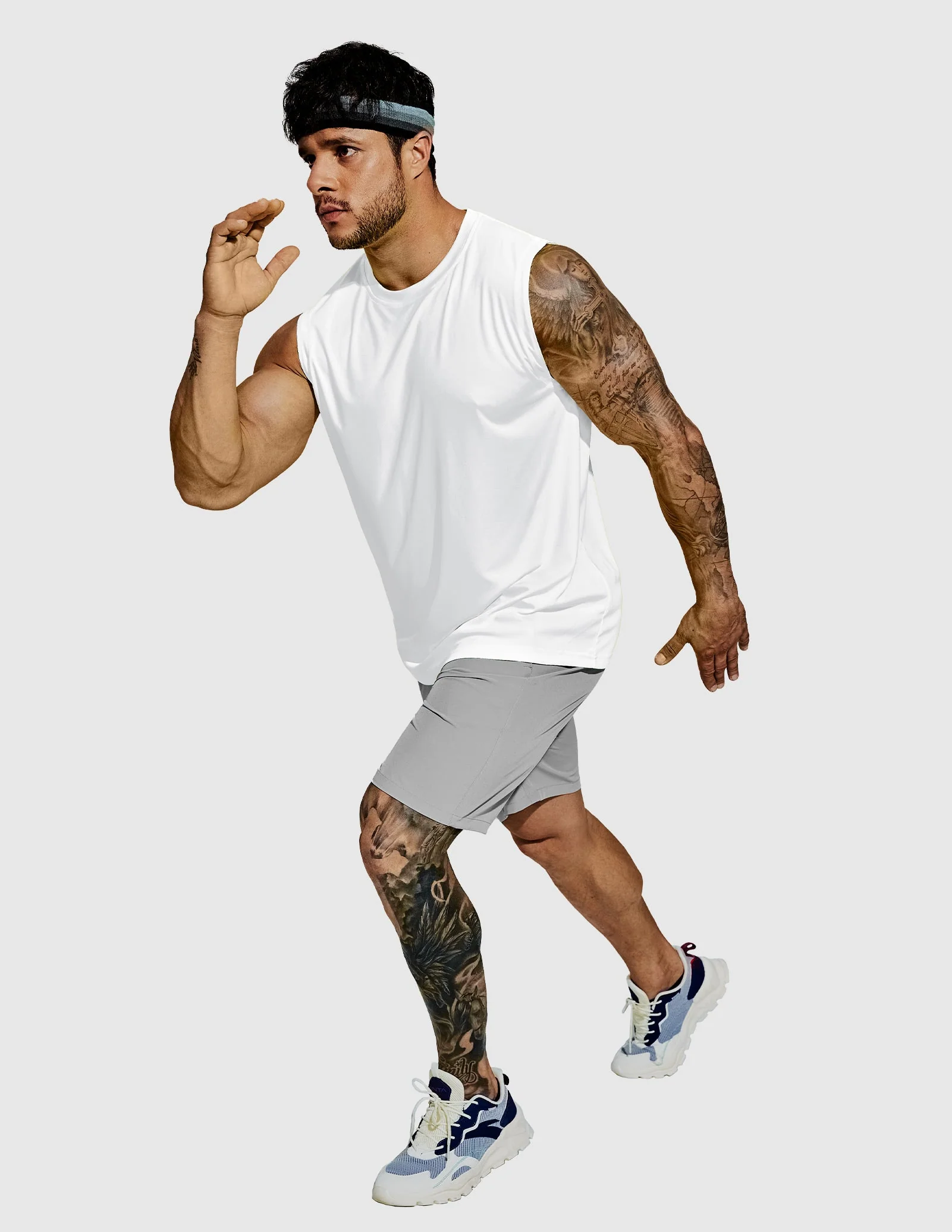 Men's BreezeRun Sleeveless Shirt - Image 3