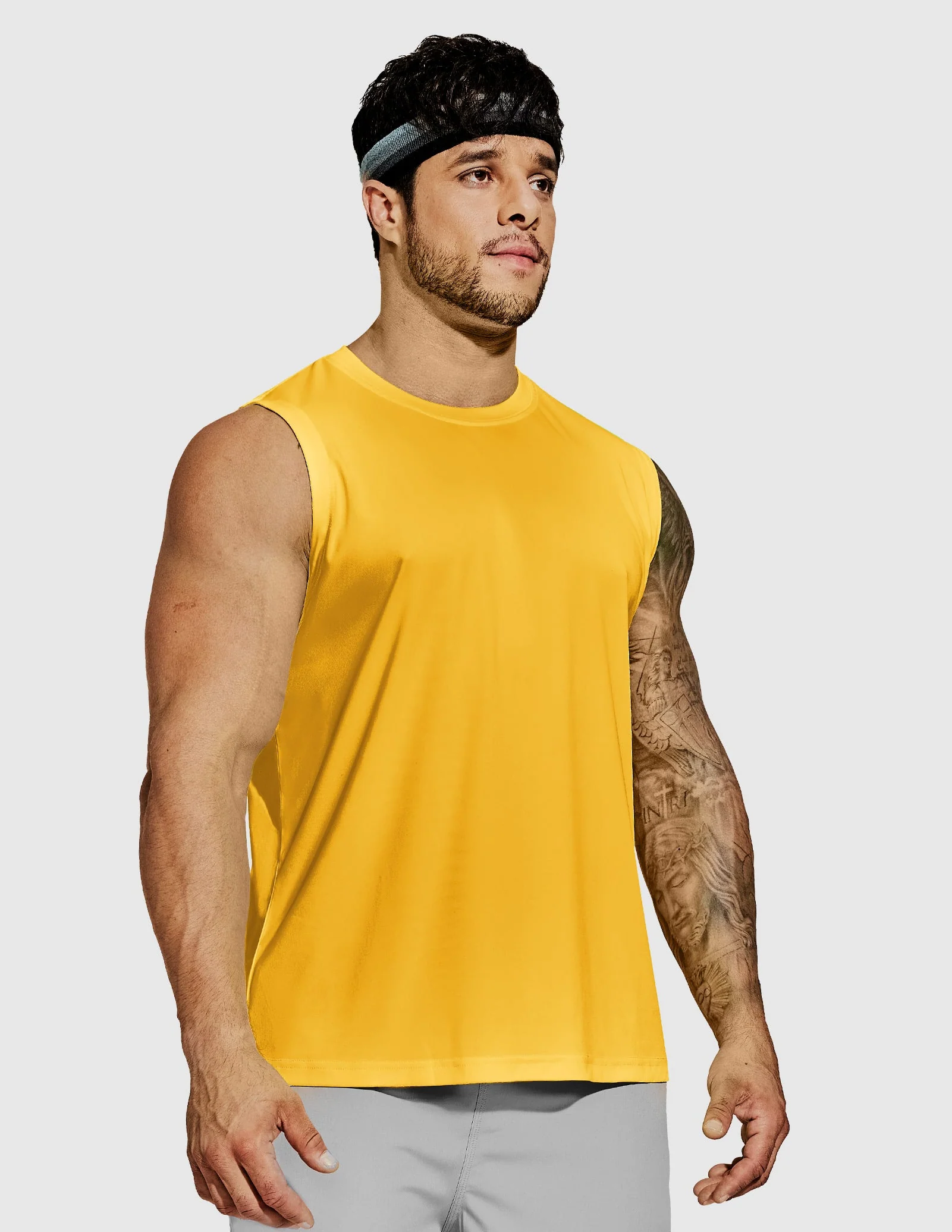 Men's BreezeRun Sleeveless Shirt - Image 30
