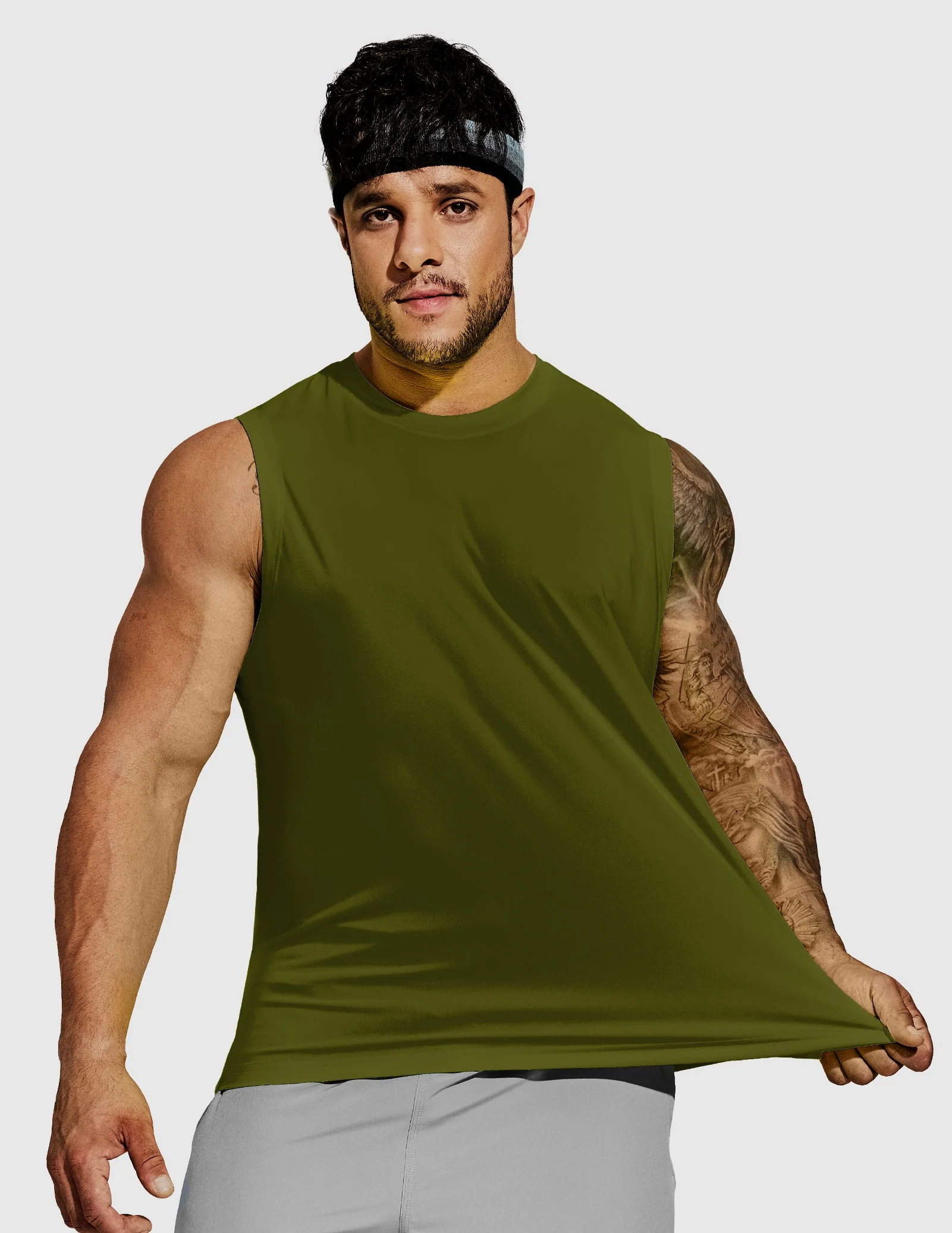 Men's BreezeRun Sleeveless Shirt - Image 34