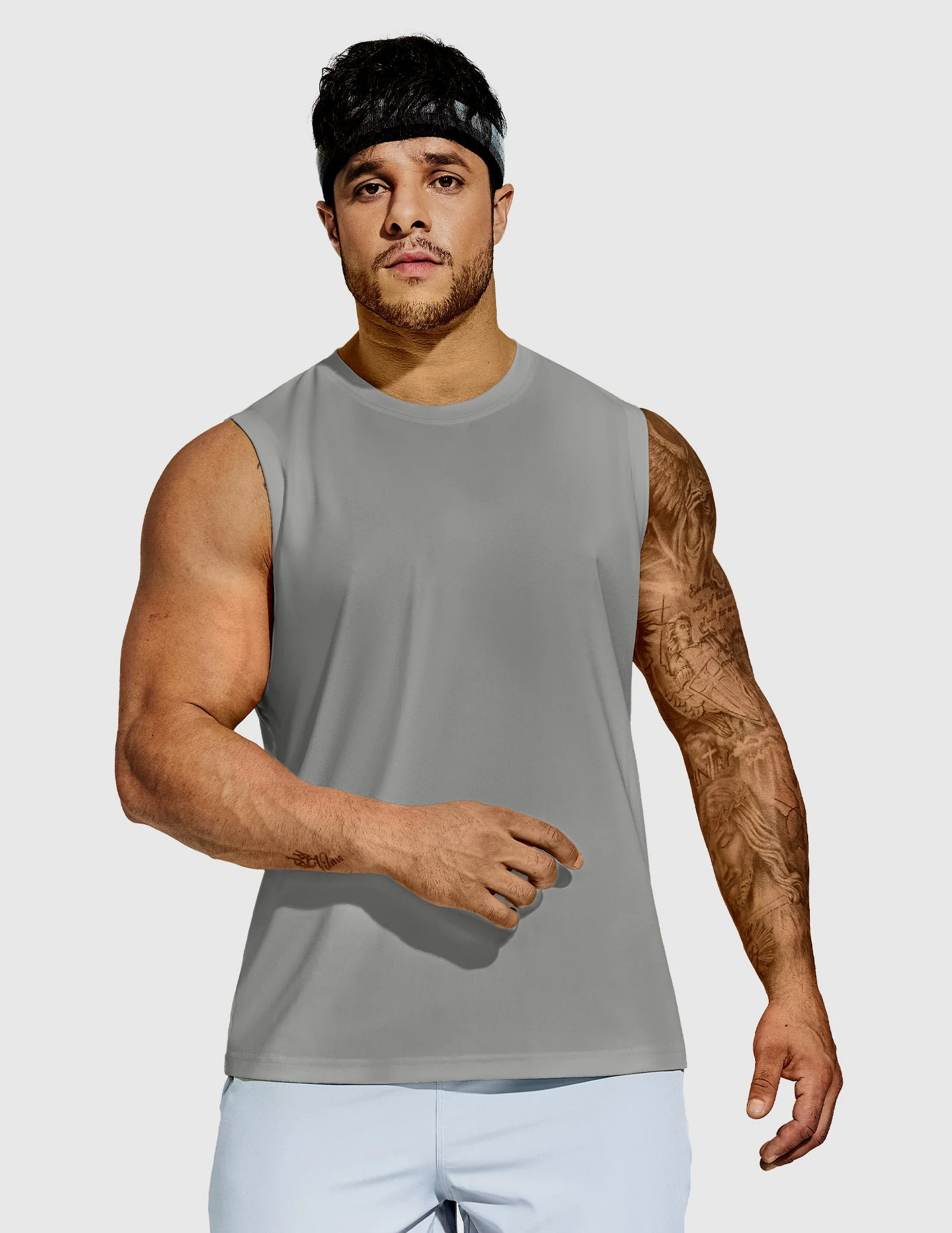 Men's BreezeRun Sleeveless Shirt - Image 48