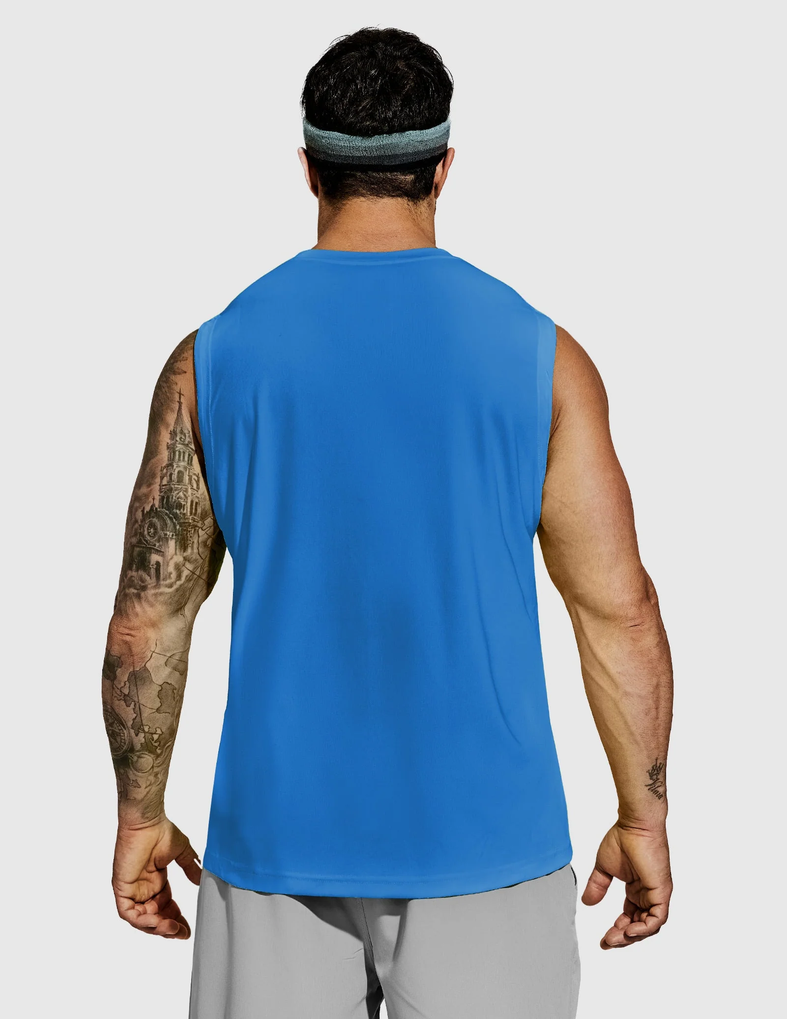 Men's BreezeRun Sleeveless Shirt - Image 50