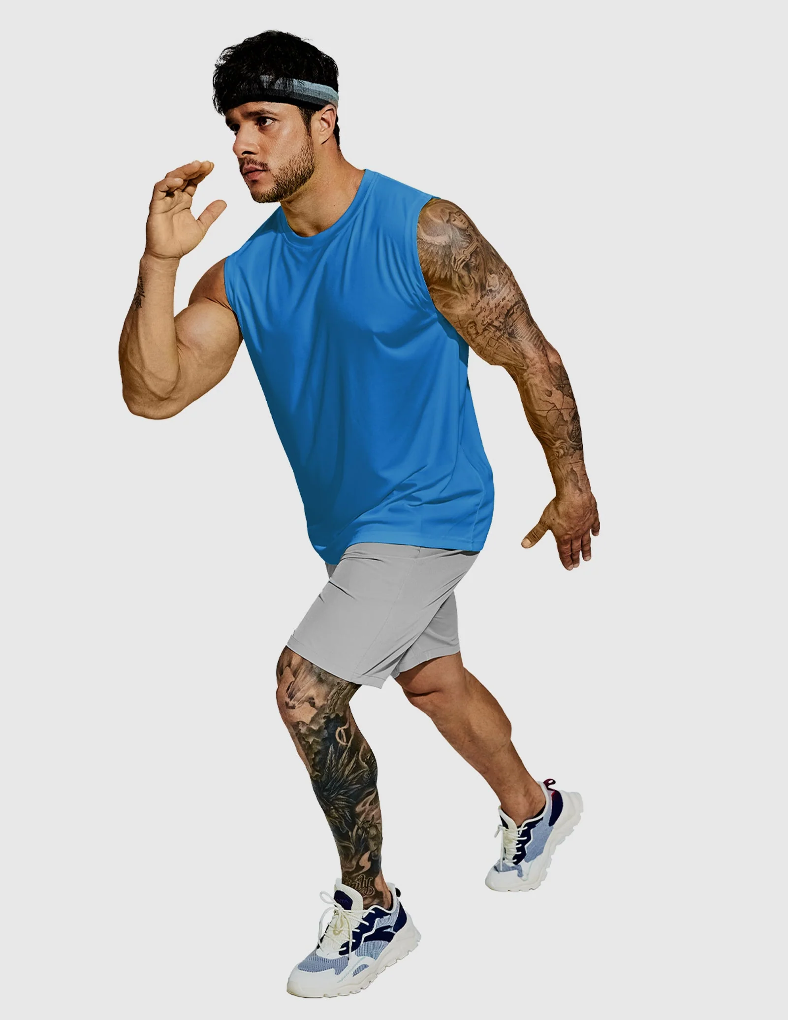 Men's BreezeRun Sleeveless Shirt - Image 51