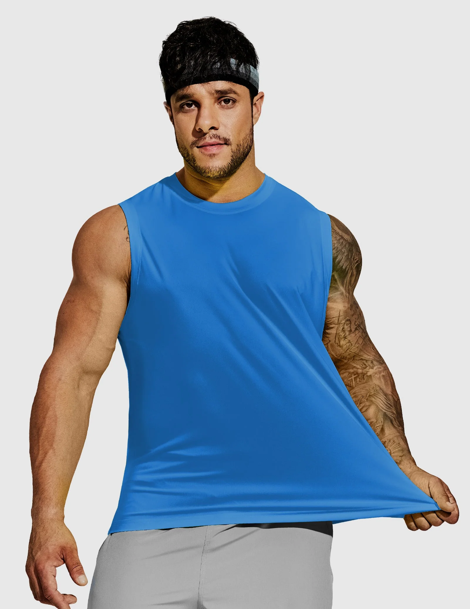 Men's BreezeRun Sleeveless Shirt - Image 54