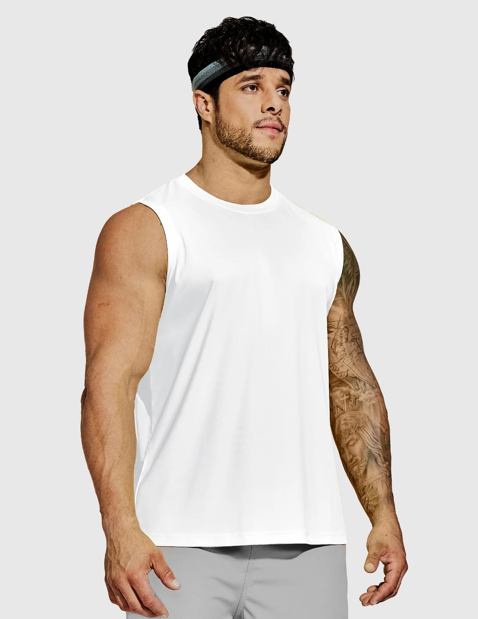 Men's BreezeRun Sleeveless Shirt - Image 7