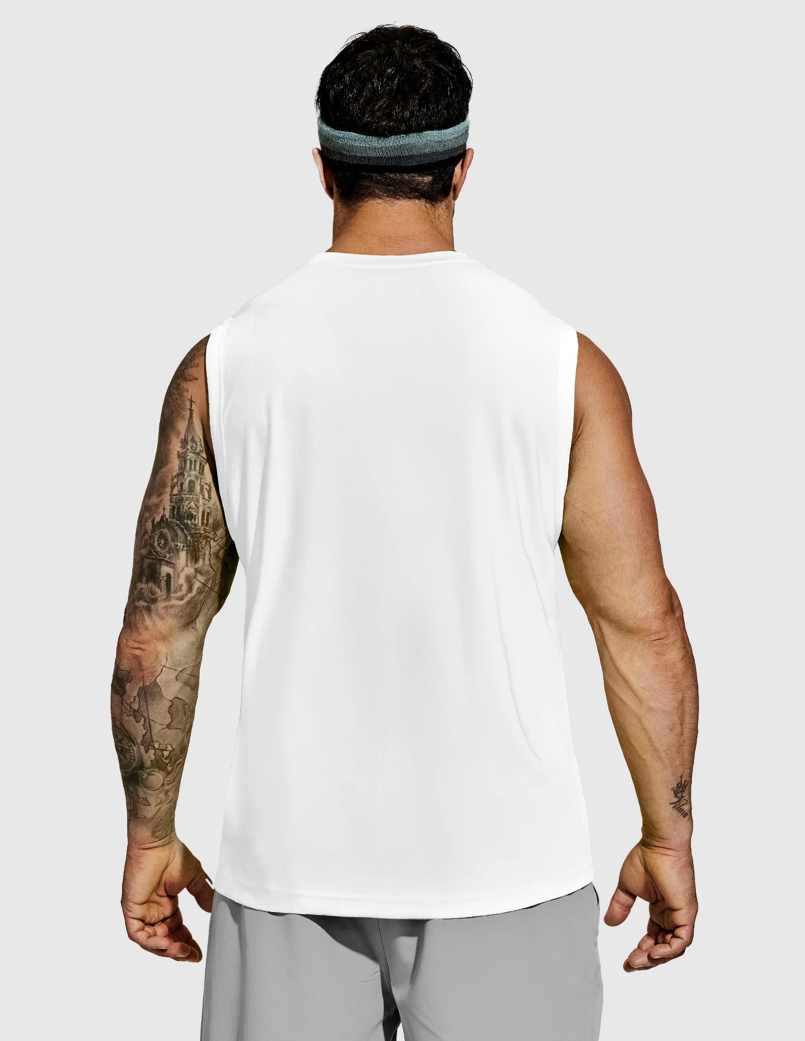 Men's BreezeRun Sleeveless Shirt - Image 8