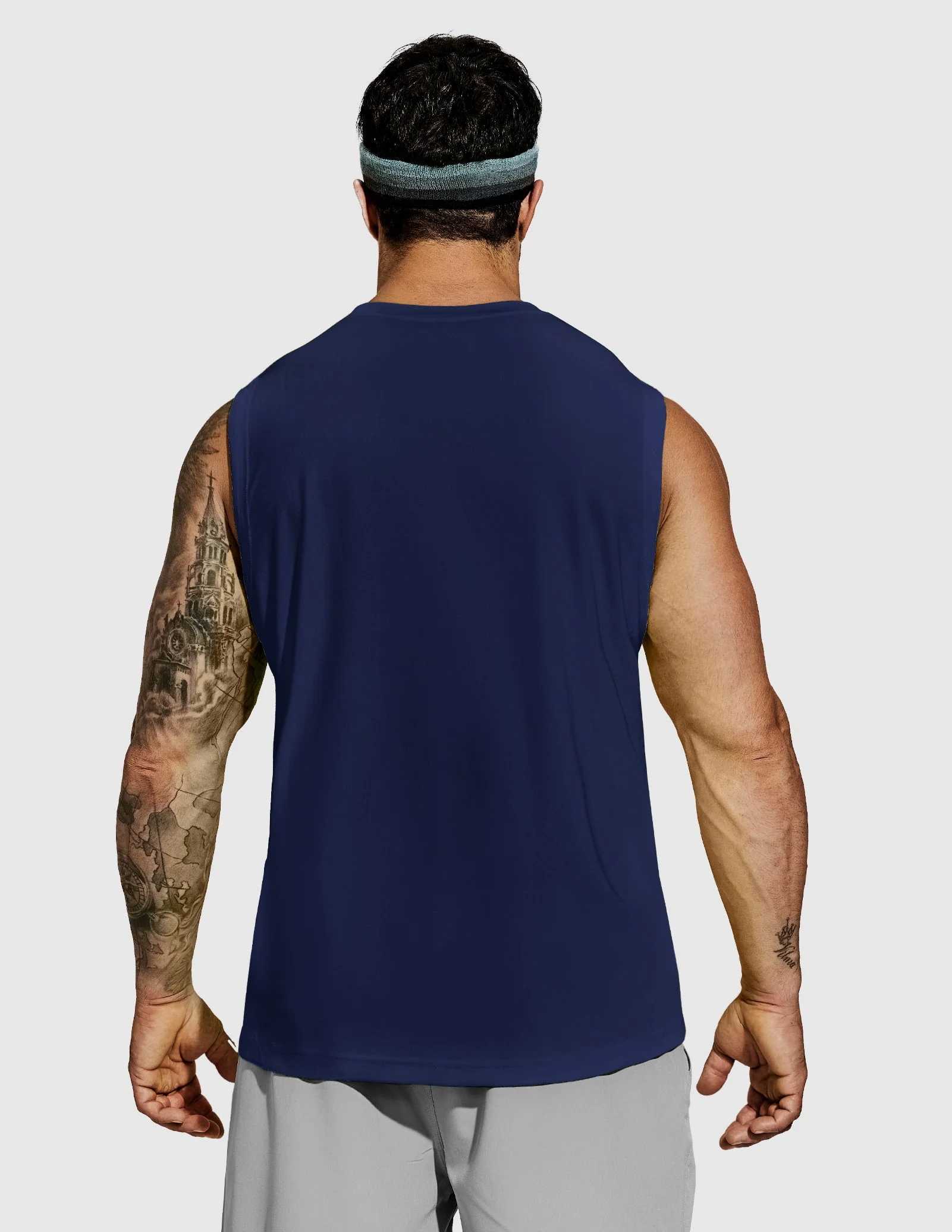 Men's BreezeRun Sleeveless Shirt - Image 9