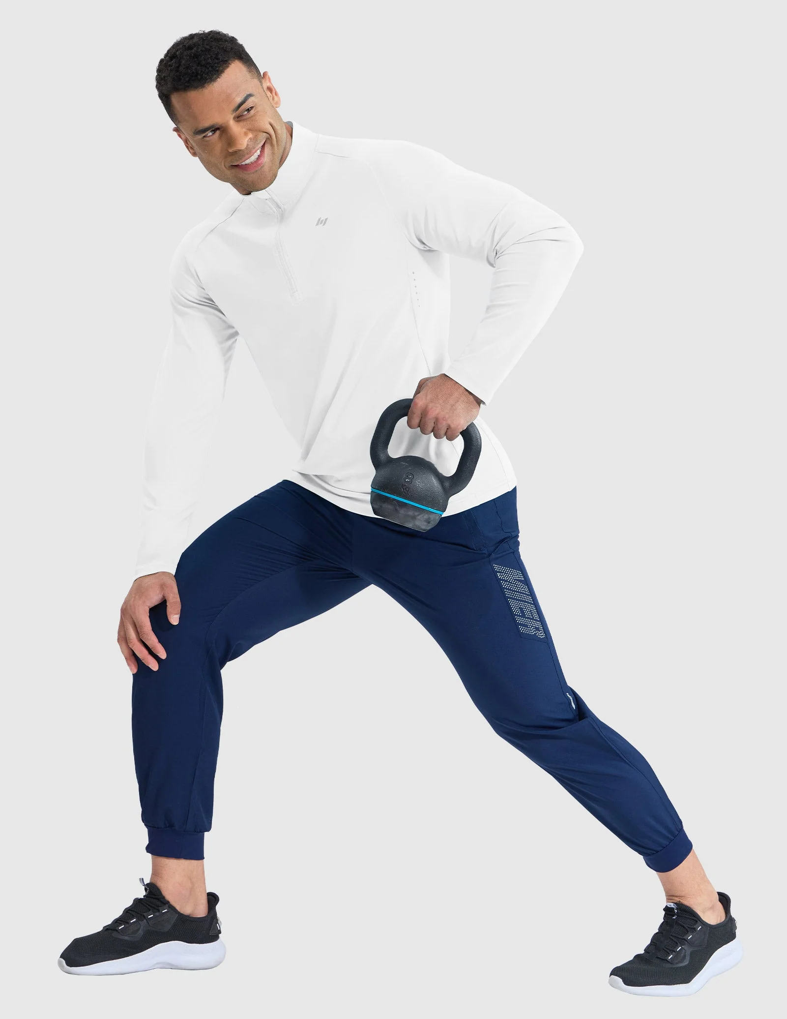 Men's Long Sleeve Train 1/4 Zip - Image 17