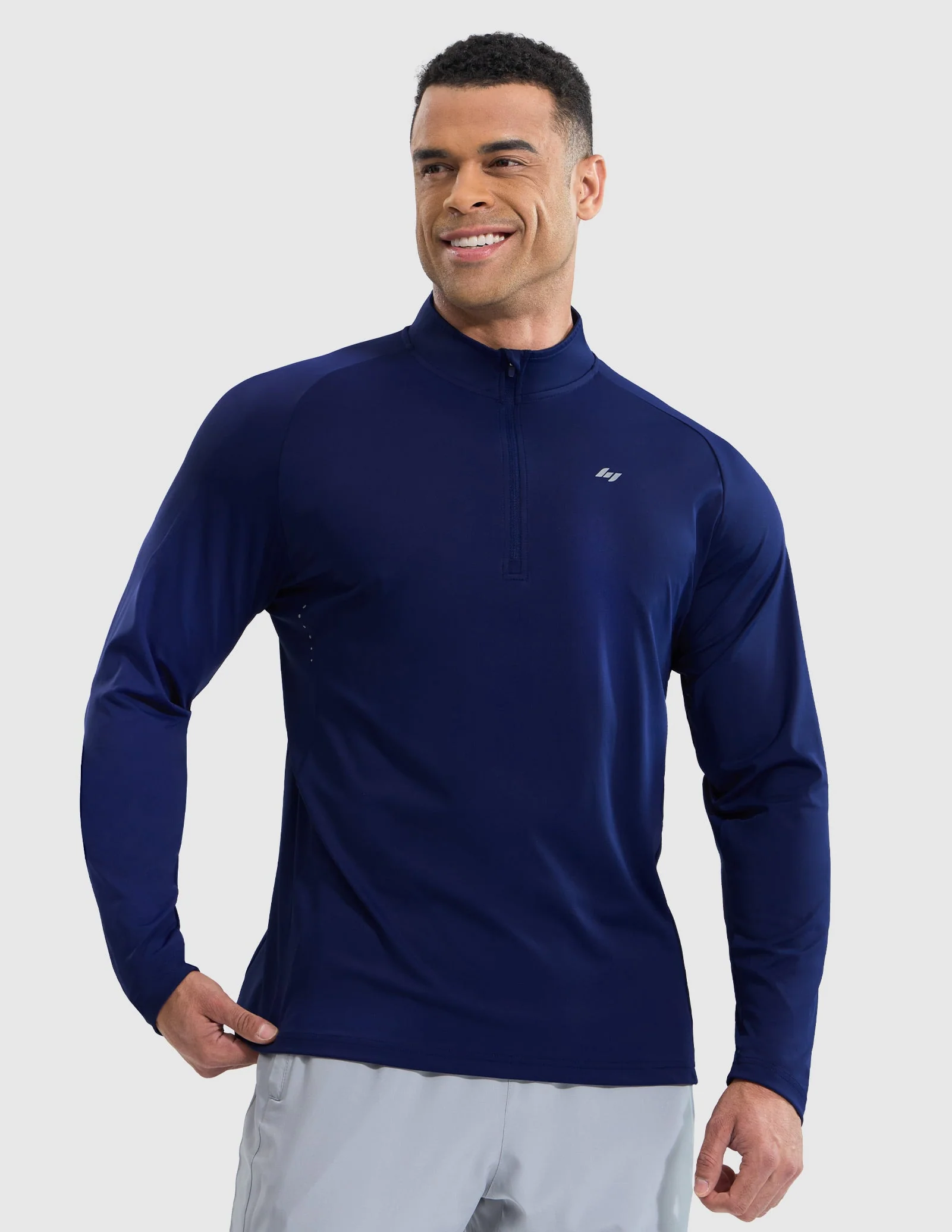 Men's Long Sleeve Train 1/4 Zip - Image 27