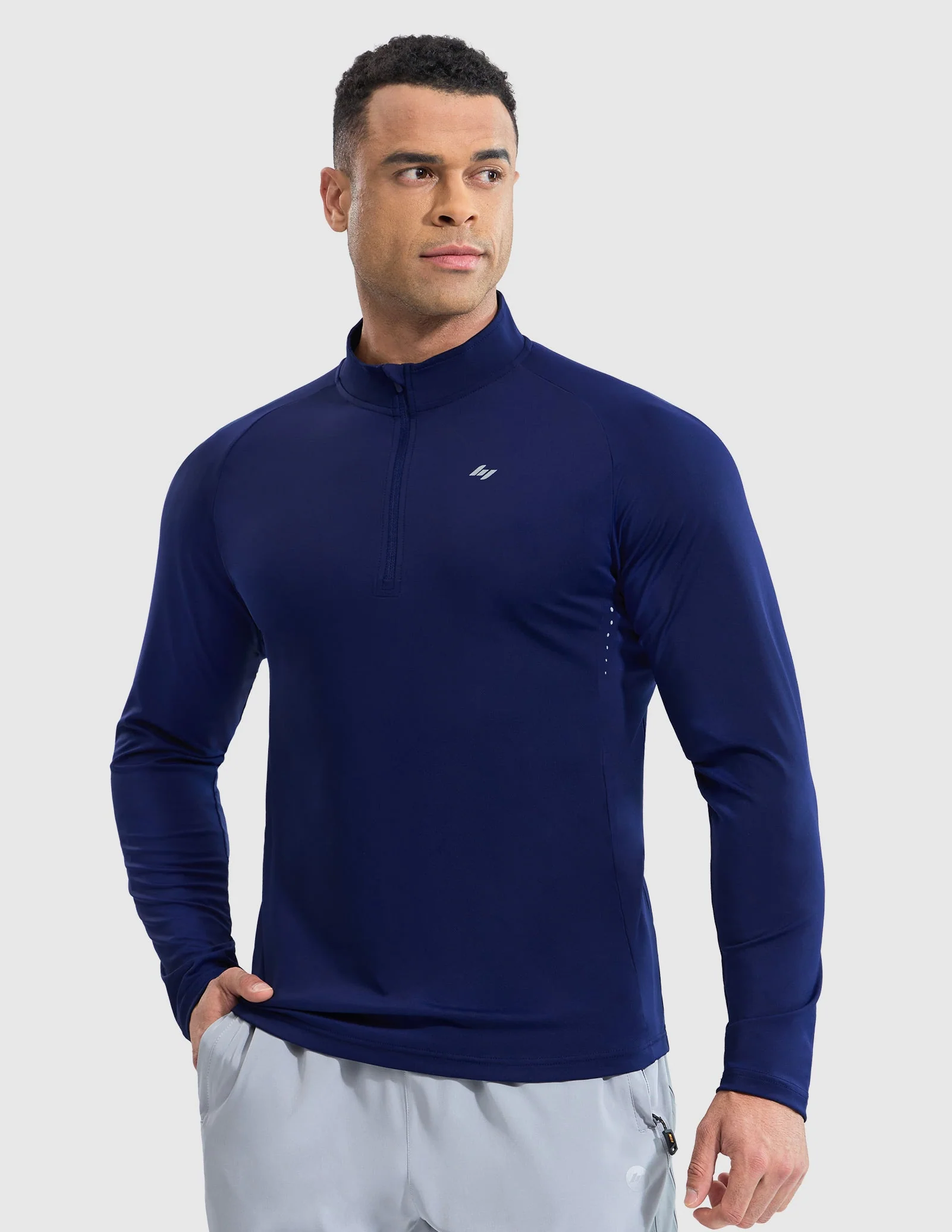 Men's Long Sleeve Train 1/4 Zip - Image 32