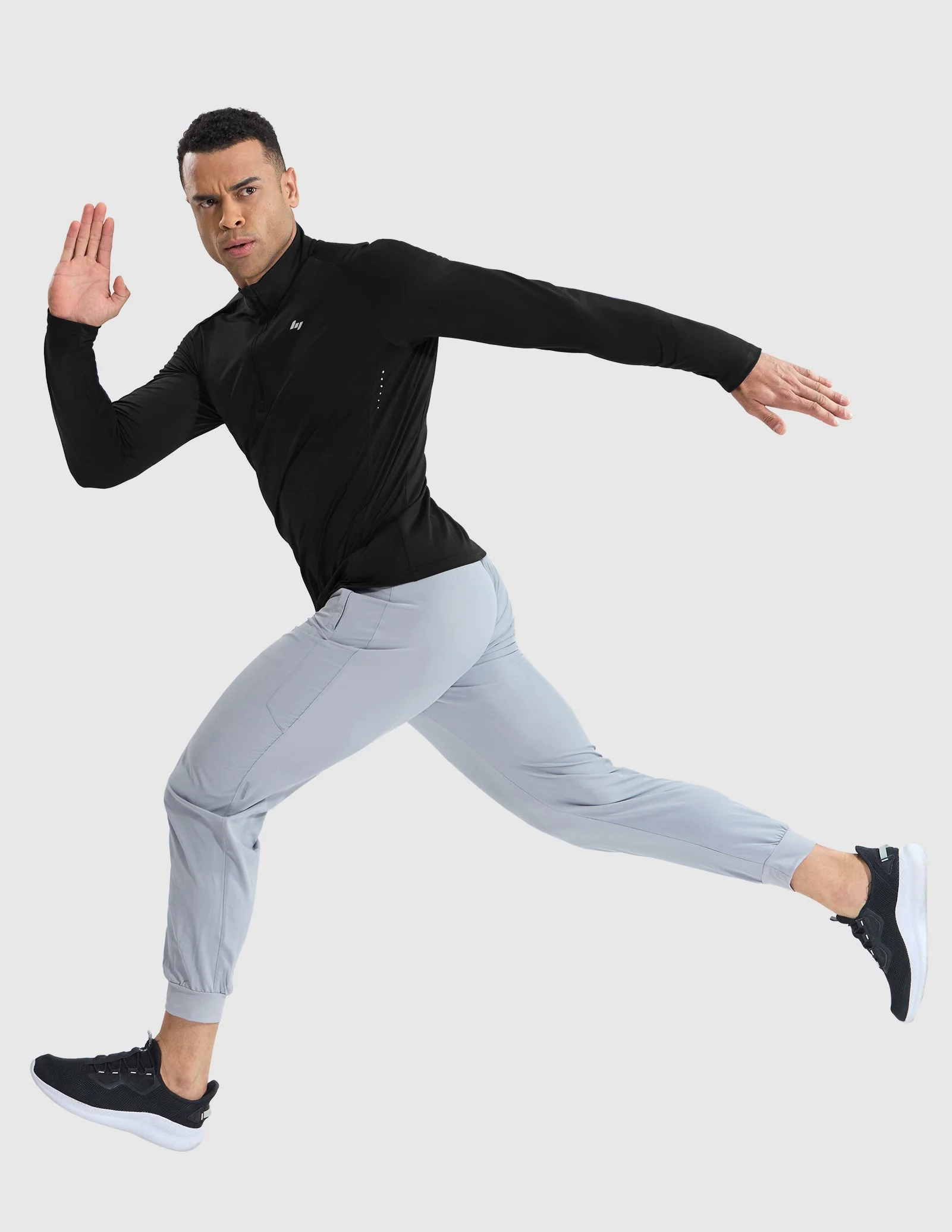Men's Long Sleeve Train 1/4 Zip - Image 34