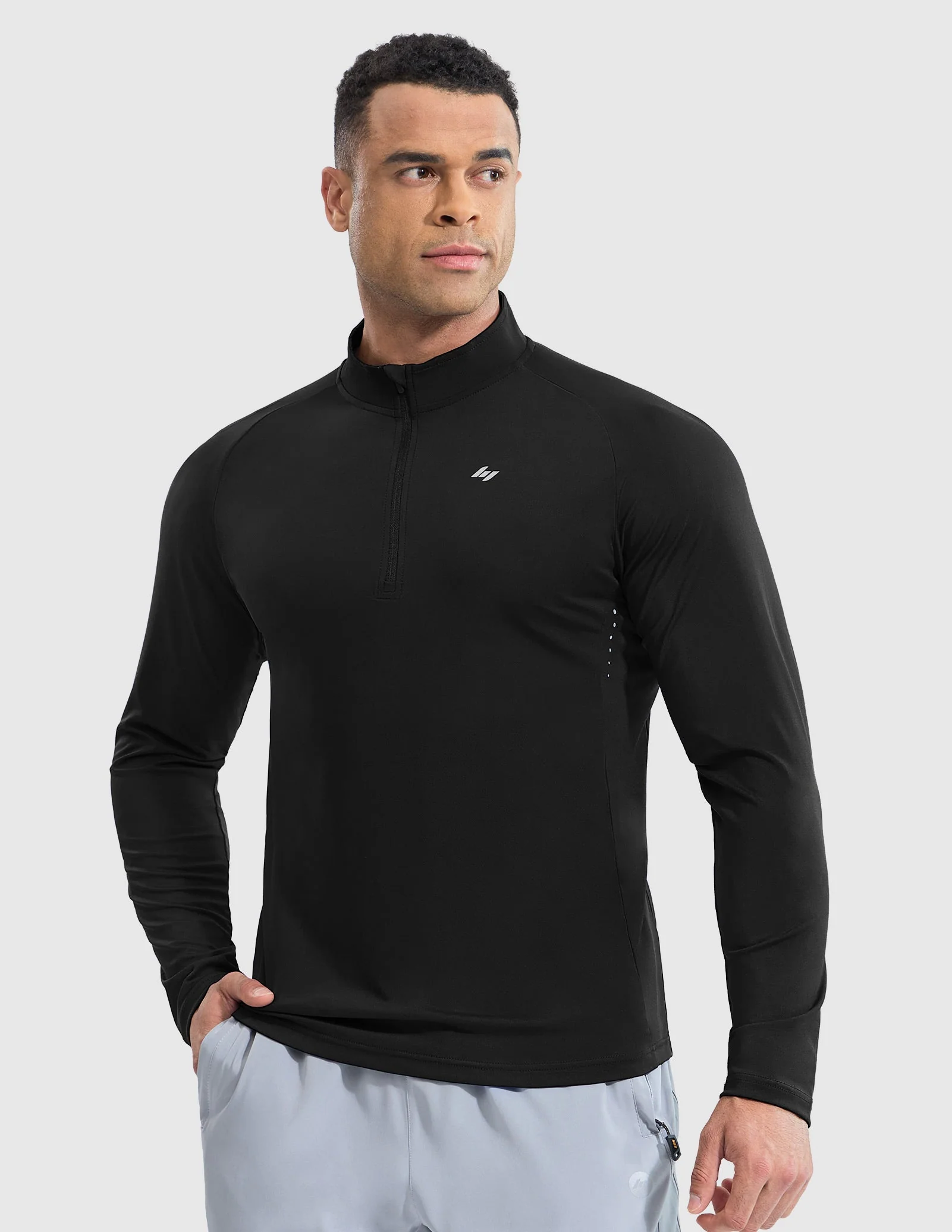 Men's Long Sleeve Train 1/4 Zip - Image 37